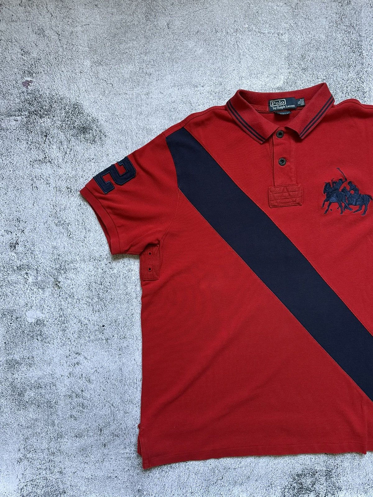 Polo Ralph Lauren Vintage Polo Ralph Lauren Black Logo Y2K Size US XL / EU 56 / 4 - 3 Thumbnail