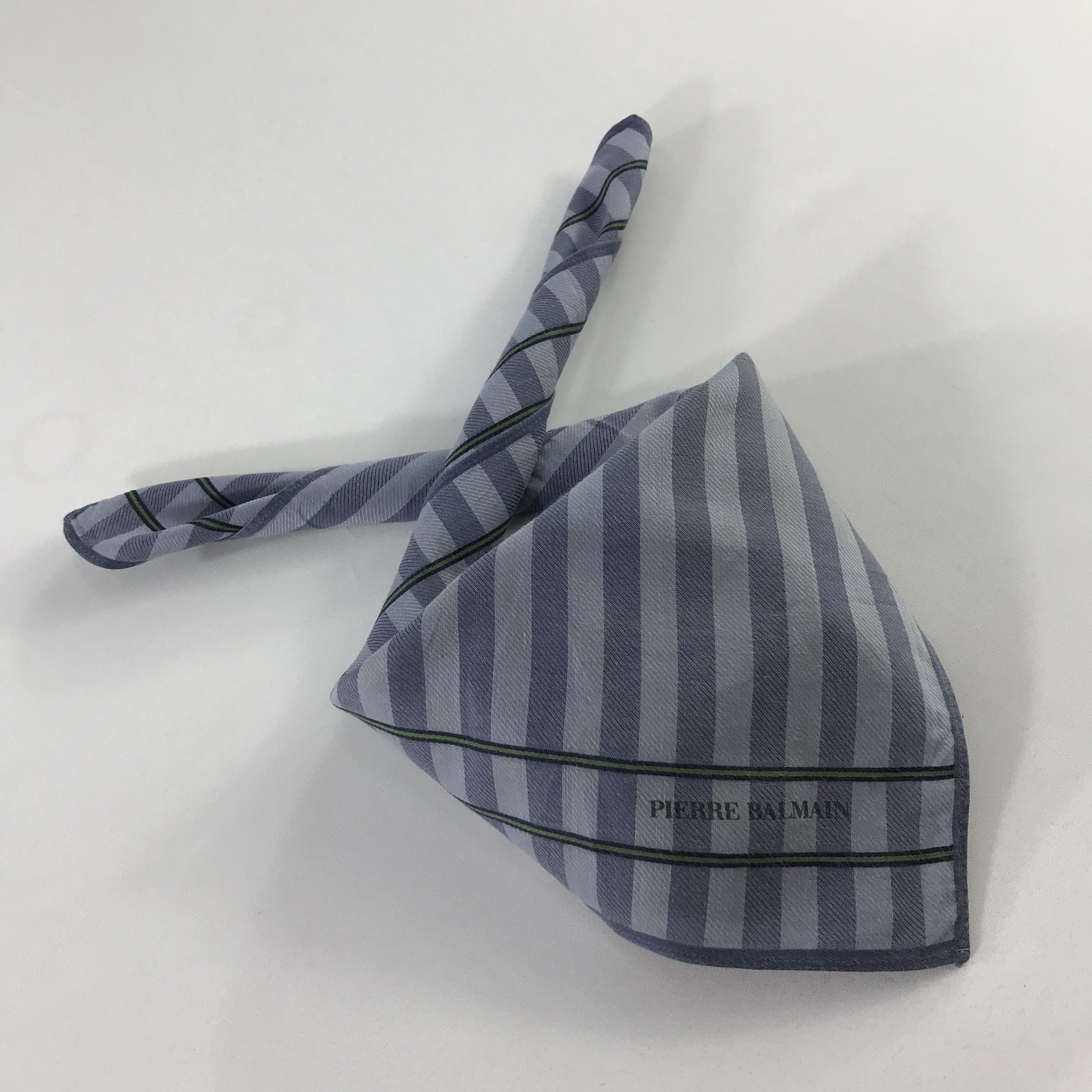 Pierre Balmain × Vintage Pierre Balmain Bandana / Handkerchief / Neckerchief - S872 Size ONE SIZE - 4 Thumbnail