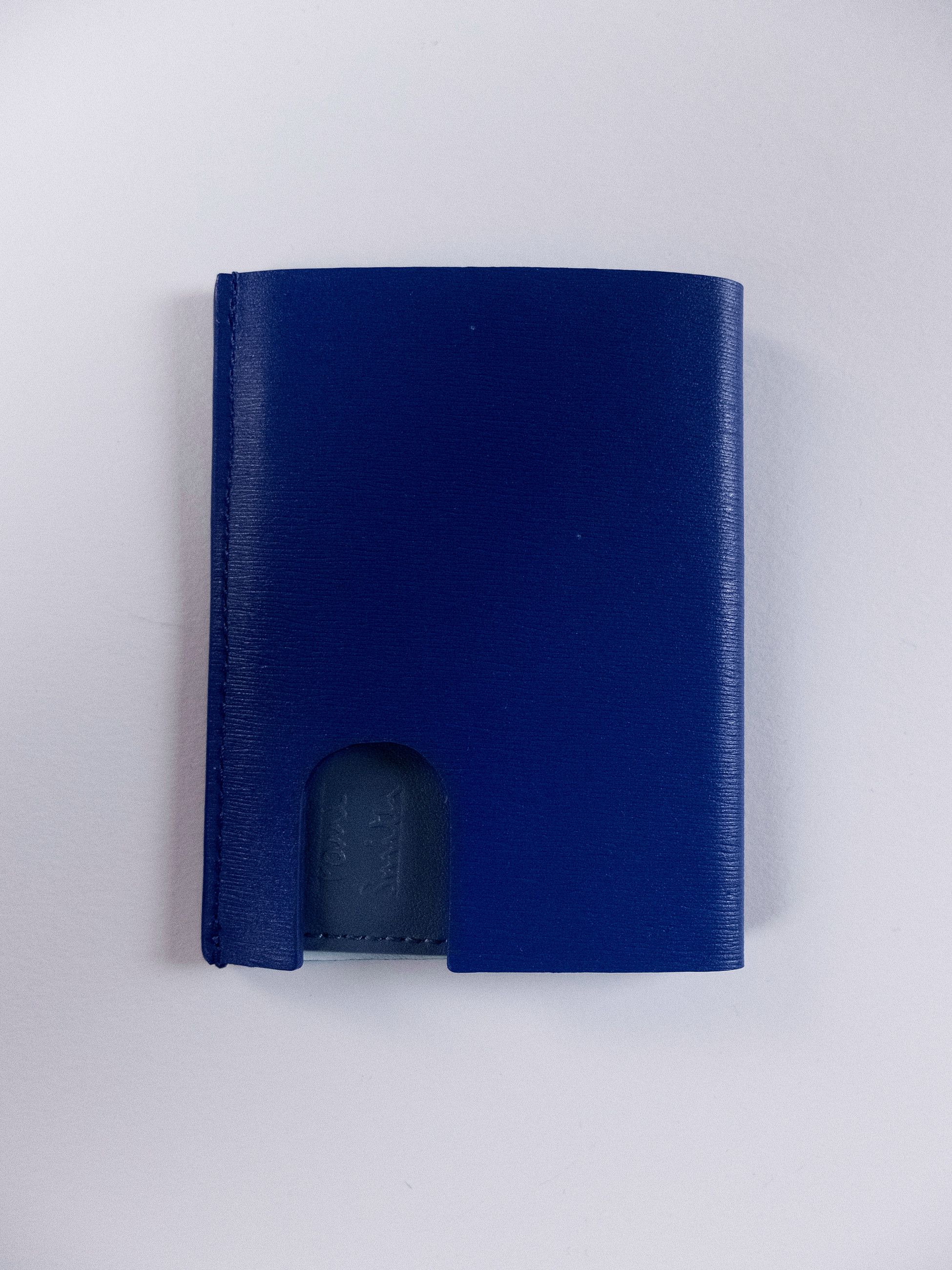 Paul Smith PAUL SMITH two tone blue leather pop up card holder Size ONE SIZE - 2 Thumbnail