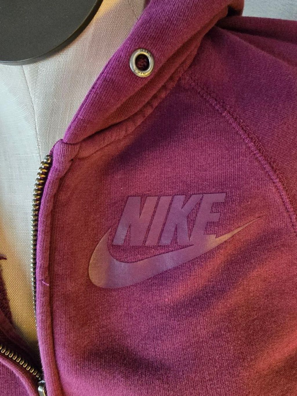 Nike Women's Nike Purple Full-Zip Hoodie XS Size XS / US 0-2 / IT 36-38 - 6 Thumbnail