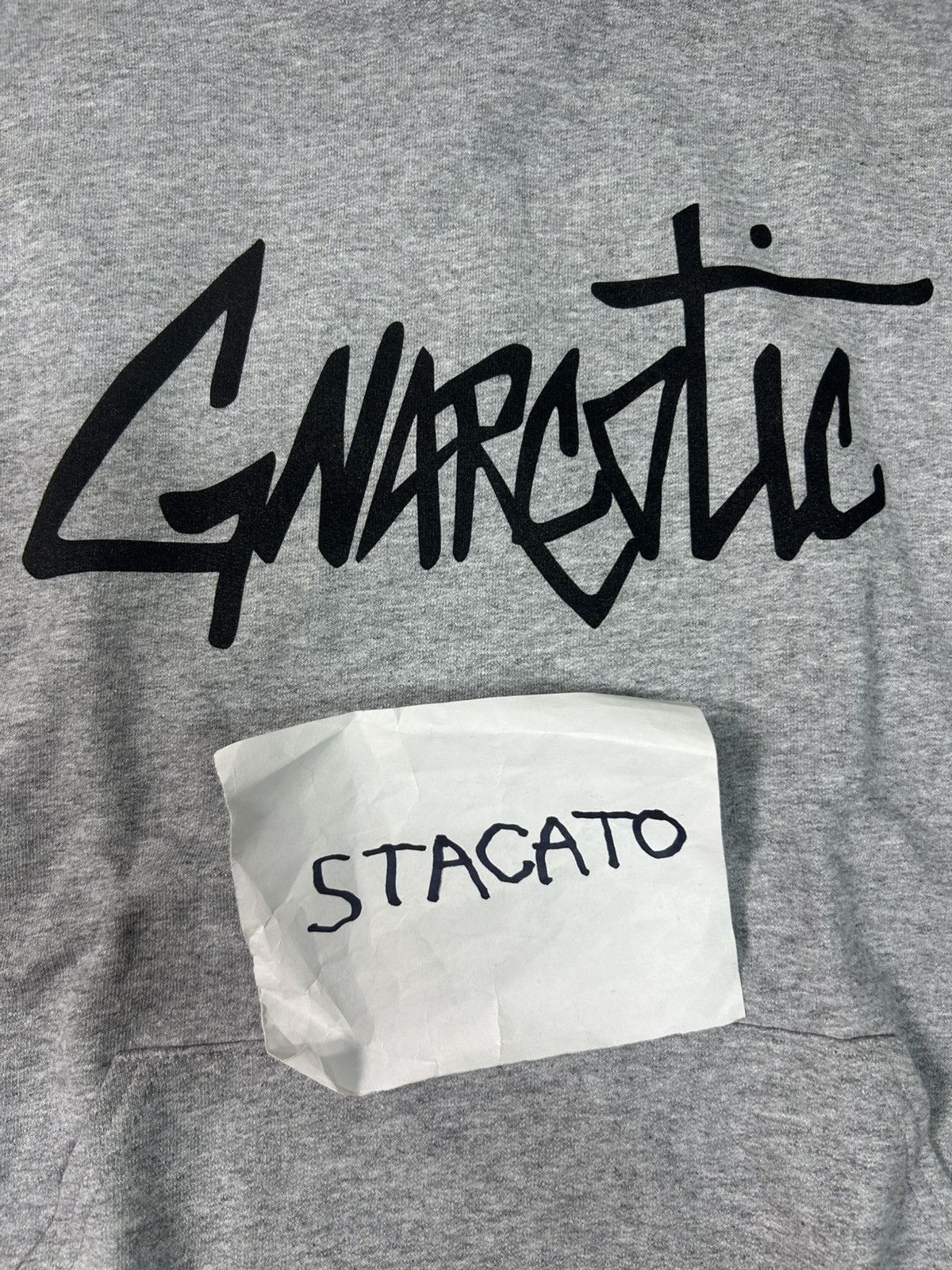 Gnarcotic × Rap Tees Gnarcotic Lil Gnar Logo Hoodie Grey Size US M / EU 48-50 / 2 - 5 Thumbnail