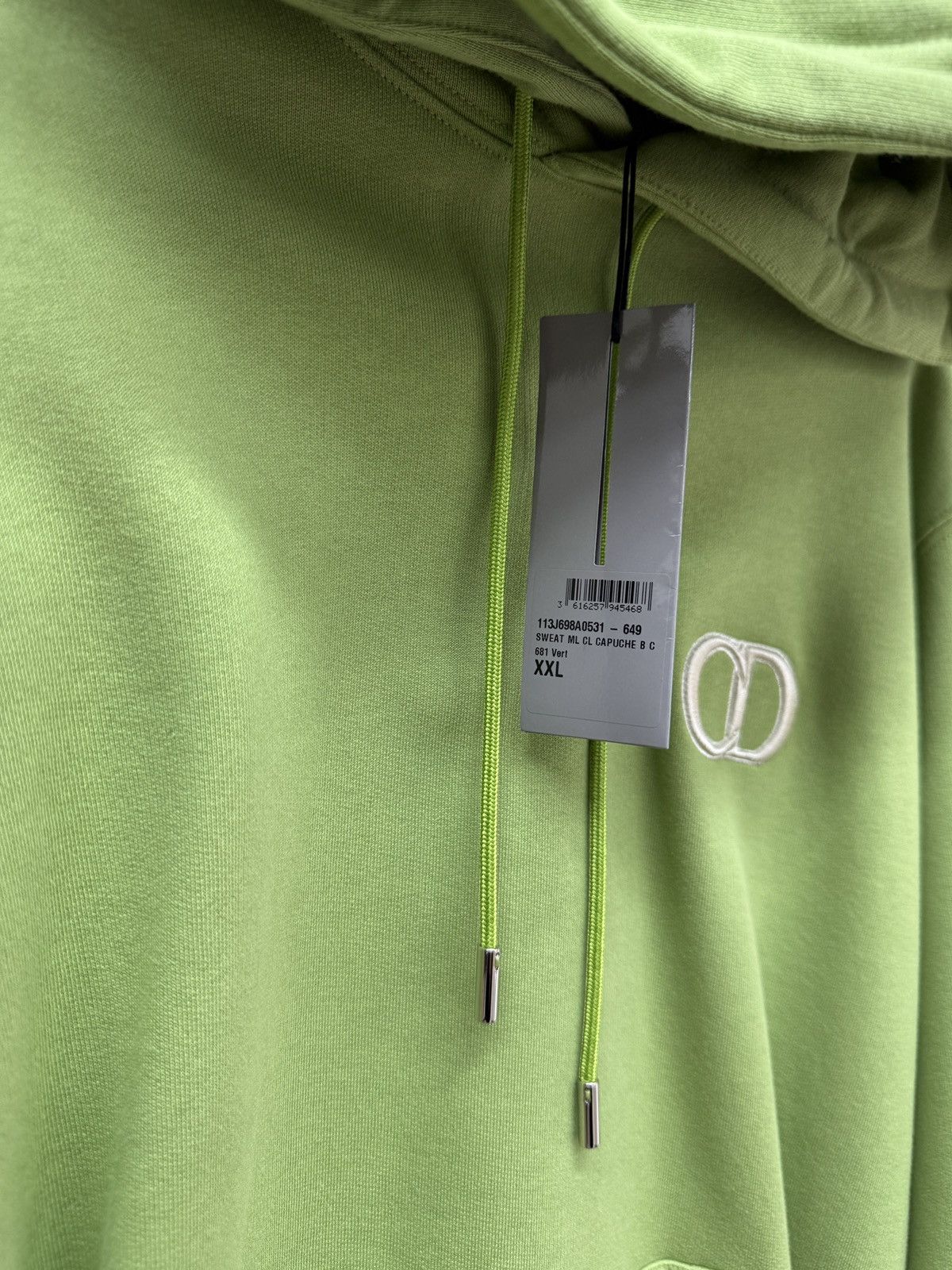 Dior Christian Dior CD Pullover Hoodie Size US XXL / EU 58 / 5 - 4 Thumbnail