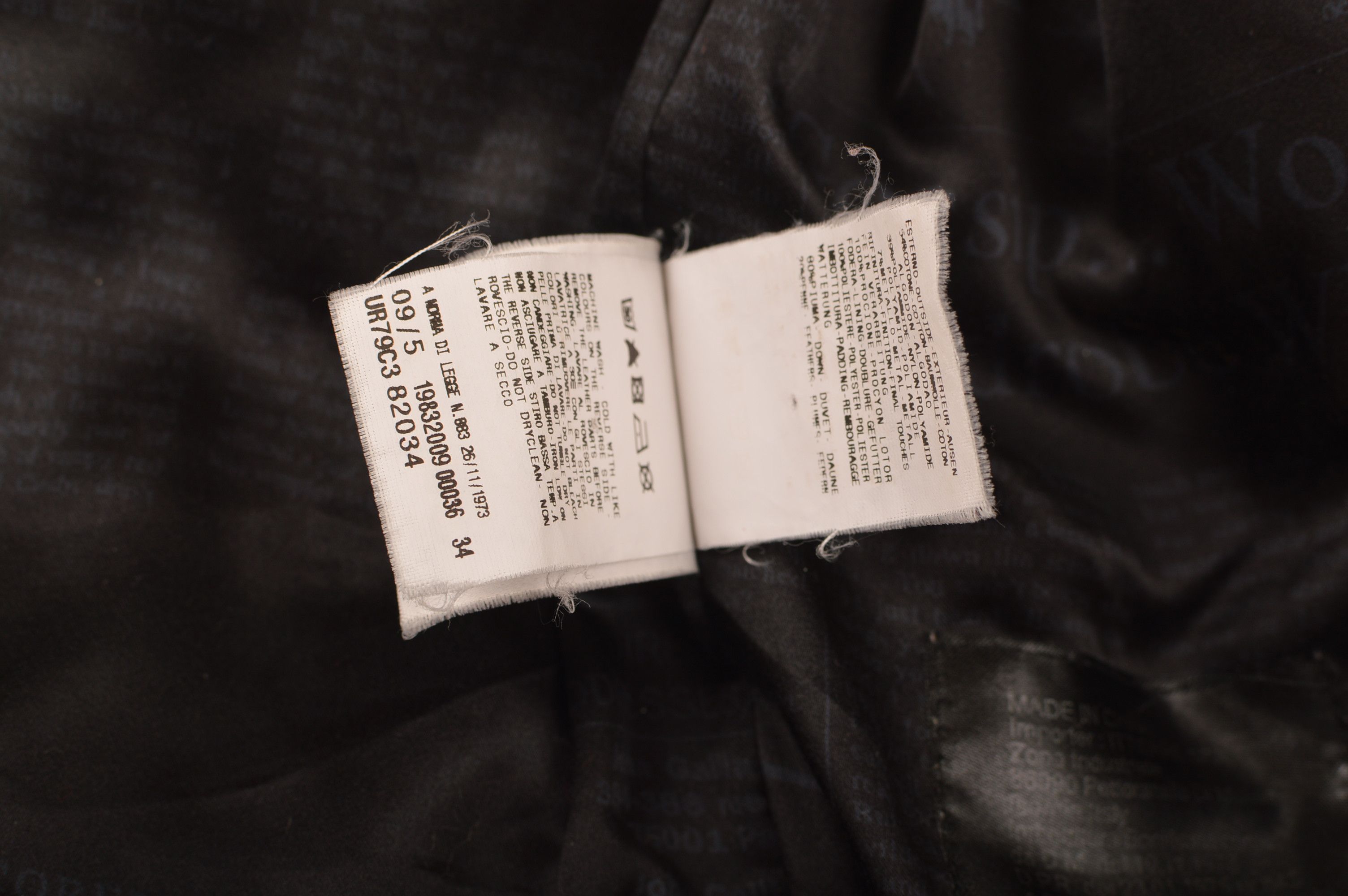 John Galliano × Vintage John Galliano Vintage Womens Down Puffer Jacket Size M / US 6-8 / IT 42-44 - 9 Thumbnail