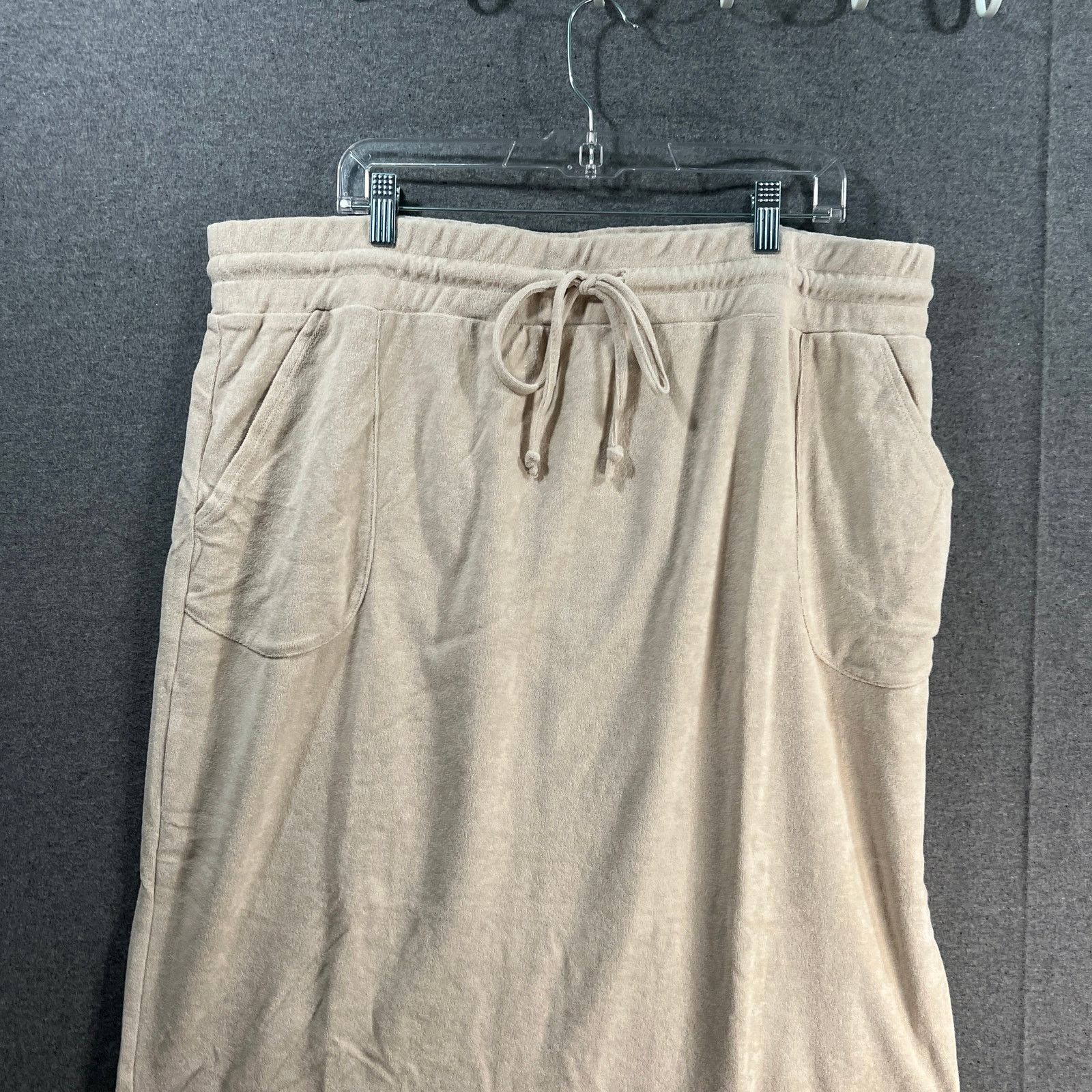 Other Belle Beach by Kim Gravel Poolside Terry Maxi Skirt Sand Size 30" / US 8 / IT 44 - 5 Thumbnail