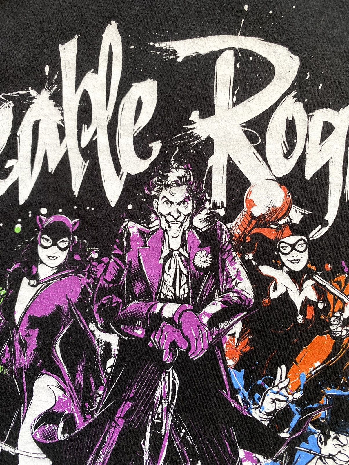 DC Comics Vintage 00’s Batman Loveable Rogues Movie T Shirt Marvel Size US XL / EU 56 / 4 - 7 Thumbnail