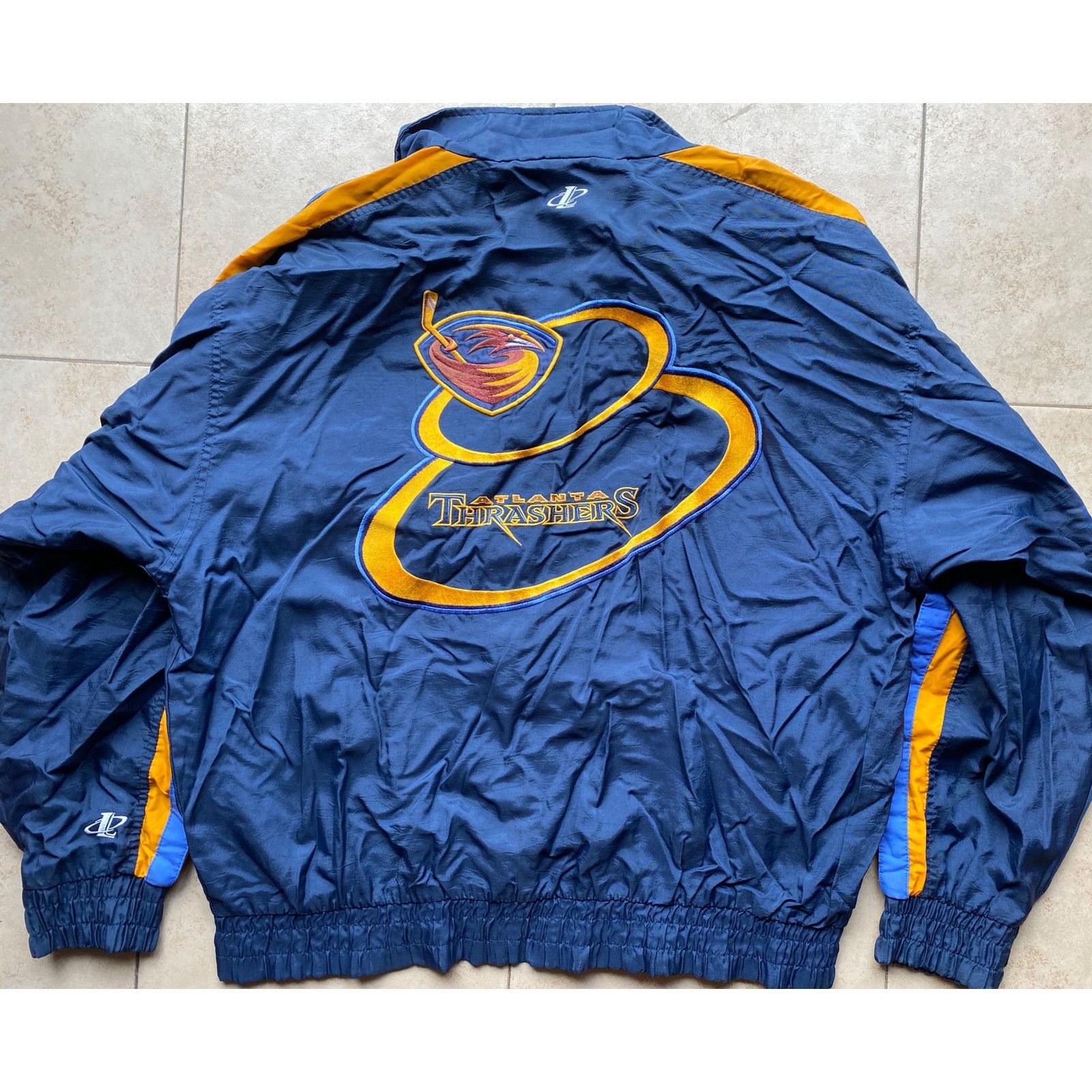 NHL × Starter Atlanta Thrashers 90s LOGO ATHLETIC windbreaker XL NHL vtg Size US XL / EU 56 / 4 - 4 Thumbnail