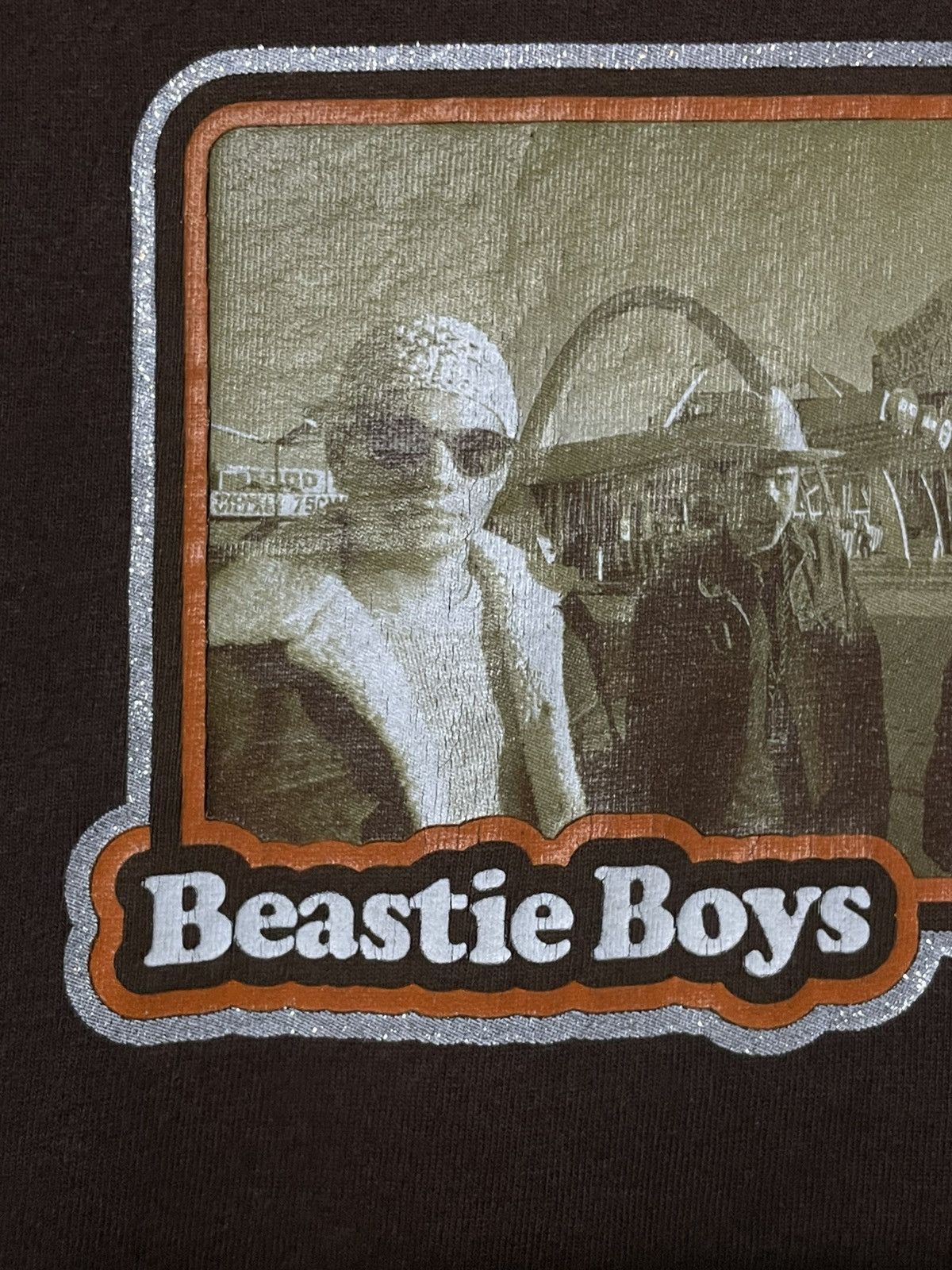 Band Tees Vintage 1990s Beastie Boys Photo Tee Wearing By Travis Scott Size US L / EU 52-54 / 3 - 7 Thumbnail