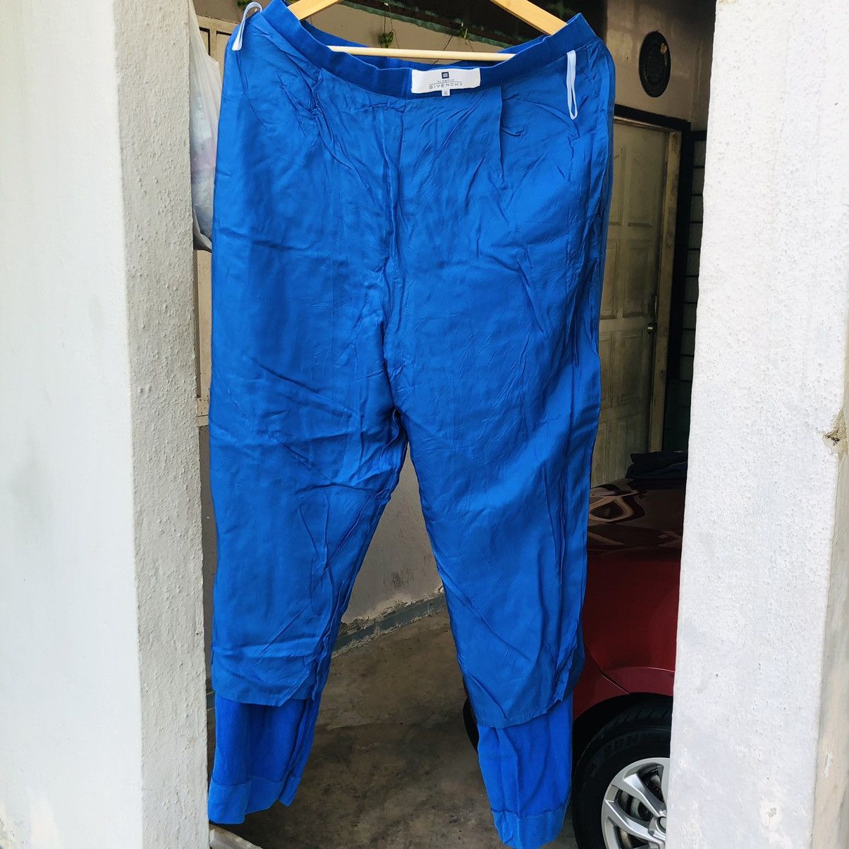Givenchy × Vintage VINTAGE GLAMOUR GIVENCHY BLUE SIZE ON TAG 46 Size 32" / US 10 / IT 46 - 4 Thumbnail