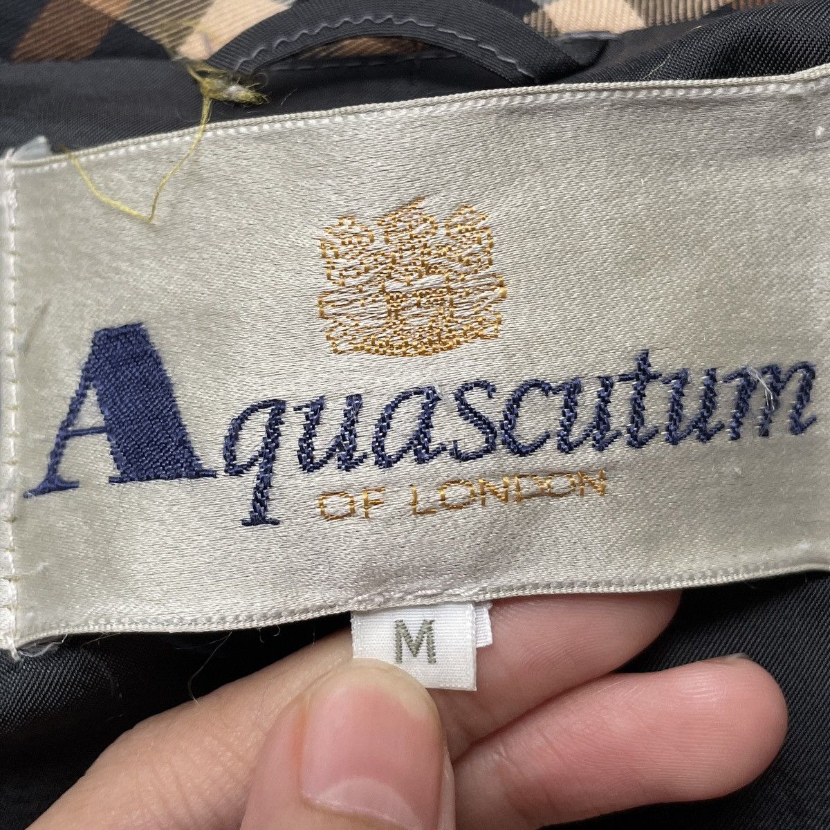 Aquascutum × Vintage Vintage Brand Aquascutum Bath Rope 1990s Size US M / EU 48-50 / 2 - 9 Thumbnail