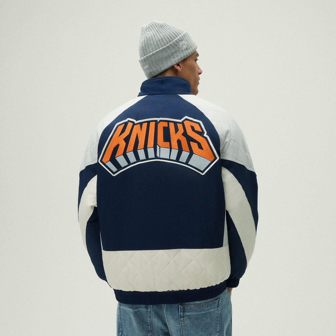 Kith Kith for the NY Knicks Nylon Padded Jacket Nocturnal XL Size US XL / EU 56 / 4 - 3 Thumbnail
