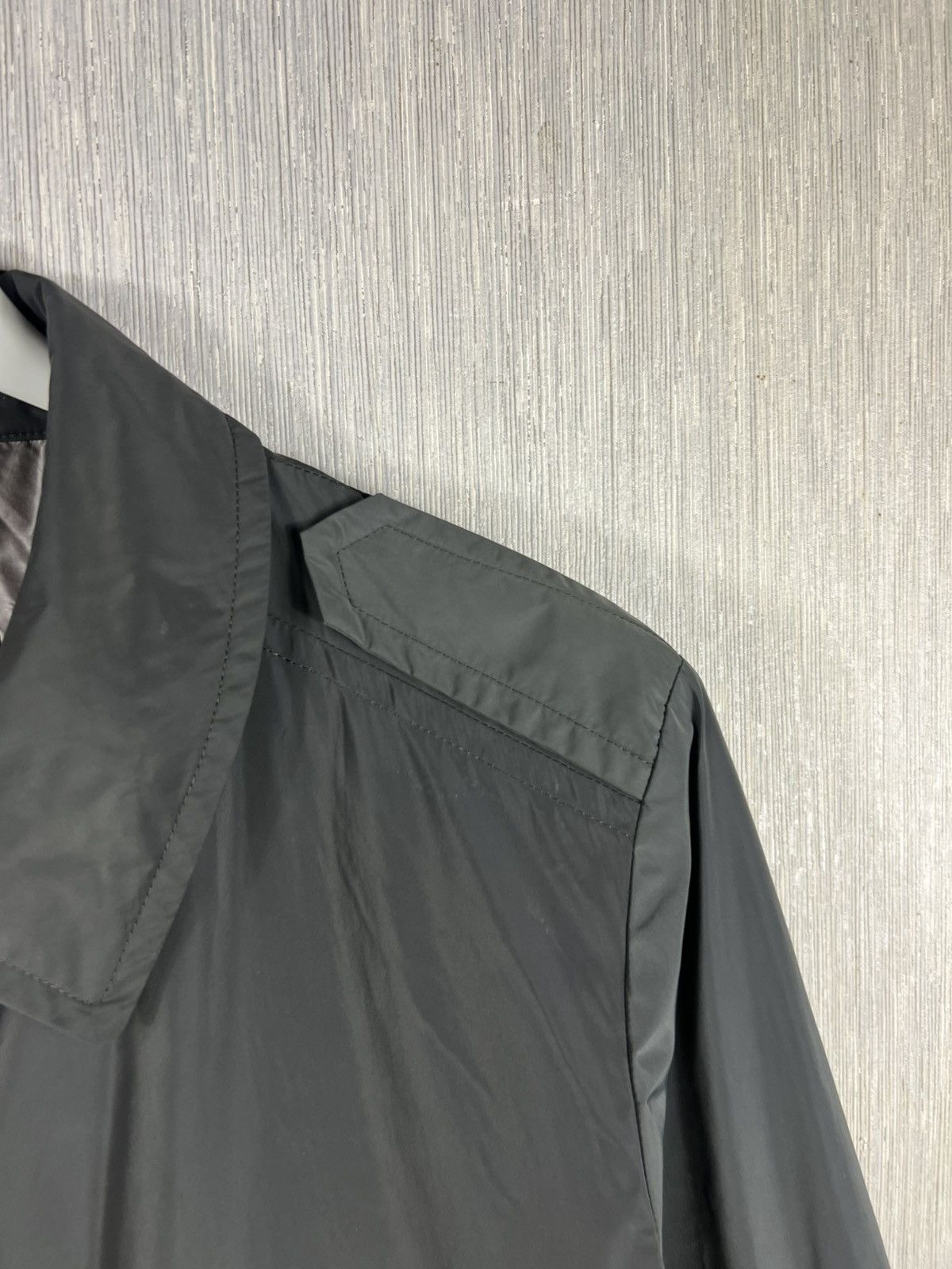 Allegri Allegri nylon long raincoat parka asymmetrical jacket Size US L / EU 52-54 / 3 - 10 Thumbnail