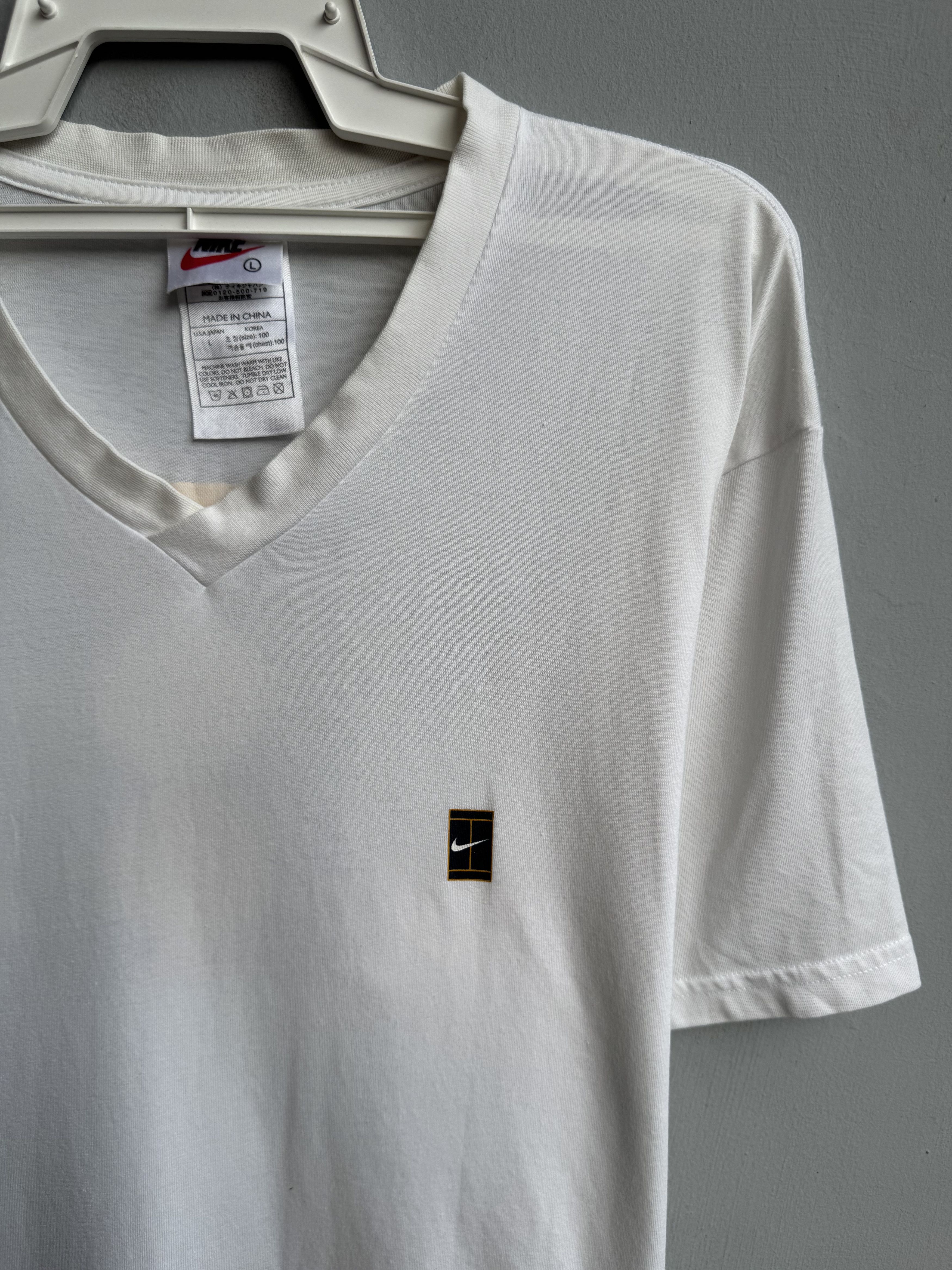 Nike Nike Tennis Vintage Shirt Size US L / EU 52-54 / 3 - 3 Thumbnail