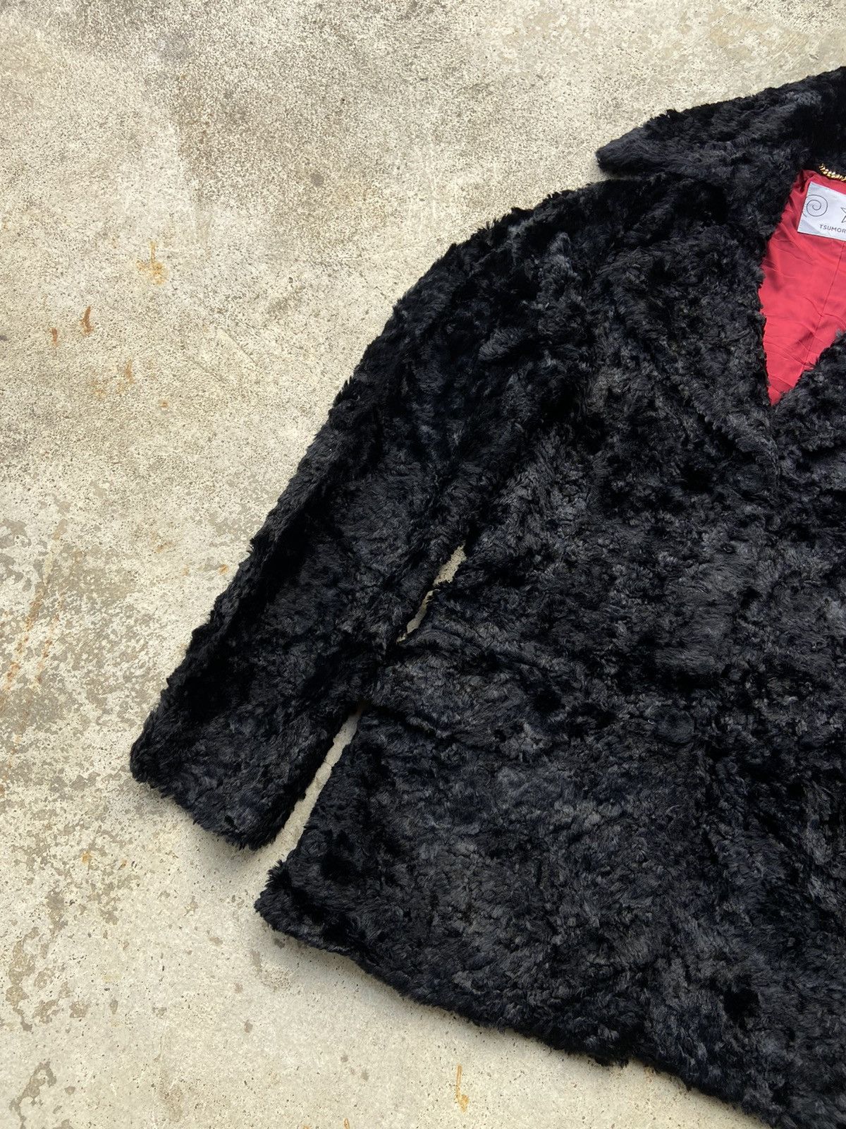Issey Miyake Vintage Archive Tsumori Chisato Shared Eco Fur Coat Jacket Size US M / EU 48-50 / 2 - 3 Thumbnail