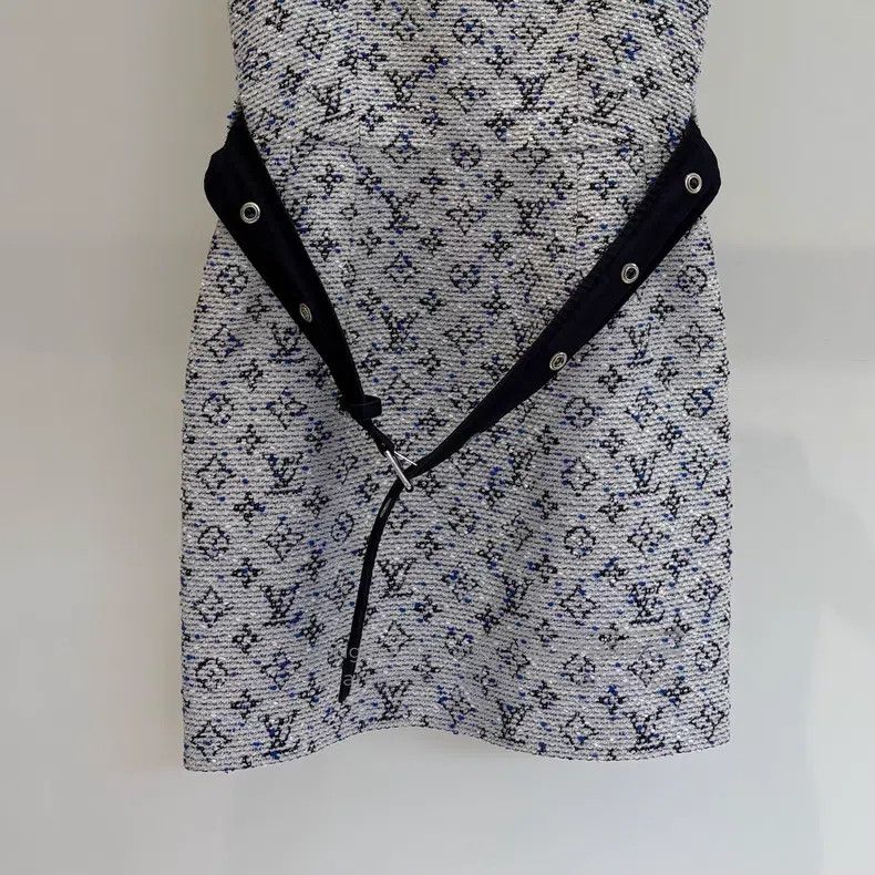 Louis Vuitton Louis Vuitton Old Flower Full Print Sleeveless Dress Size XS / US 0-2 / IT 36-38 - 4 Thumbnail