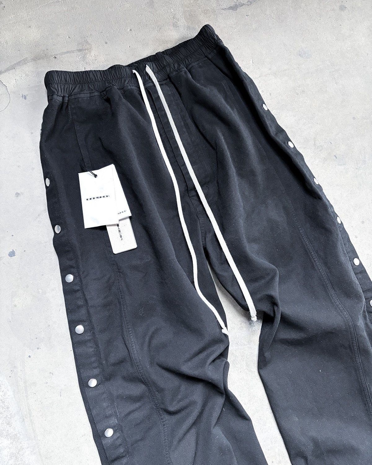 Rick Owens S/S25 “HOLLYWOOD” CANVAS PUSHER PANTS Size US 30 / EU 46 - 4 Thumbnail