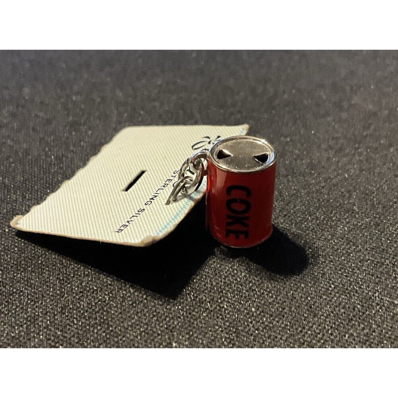 Other Beau Sterling Very Rare Coke Can Charm New On Card Size ONE SIZE - 1 Thumbnail