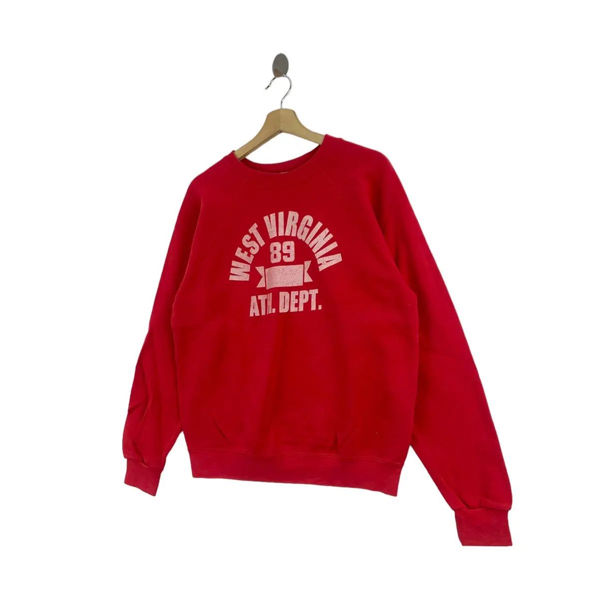 Edwin Vintage 1989 EDWIN WEST VIRGINIA Ath Dept Sweatshirt Size US L / EU 52-54 / 3 - 5 Thumbnail