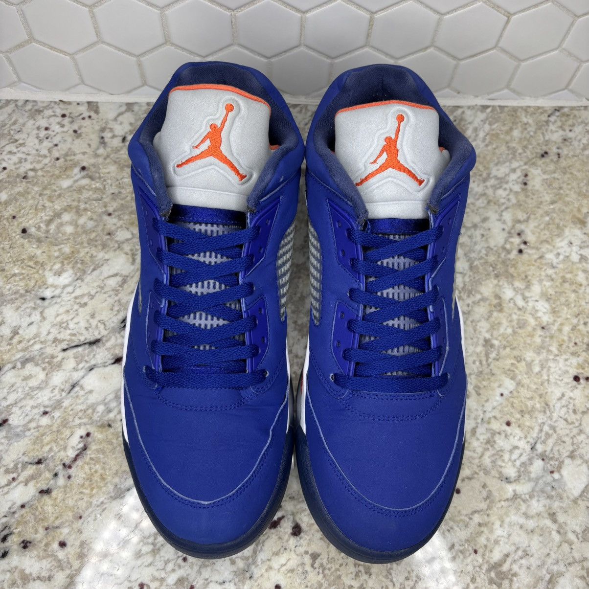 Jordan Brand Size 14 - Air Jordan 5 Low Knick 2016 Rare Clean No Box Size US 14 / EU 47 - 5 Thumbnail