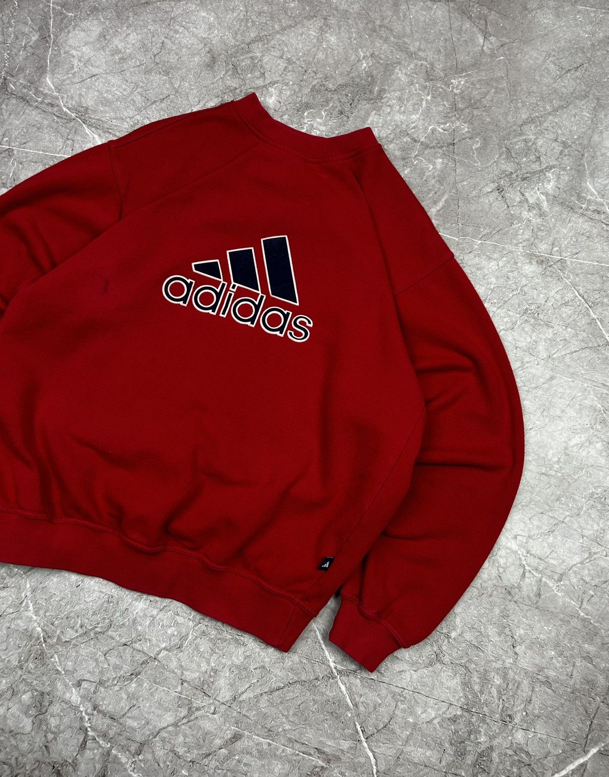 Adidas × Vintage Vintage Adidas 90s Center Logo Sweatshirt Size US S / EU 44-46 / 1 - 2 Thumbnail