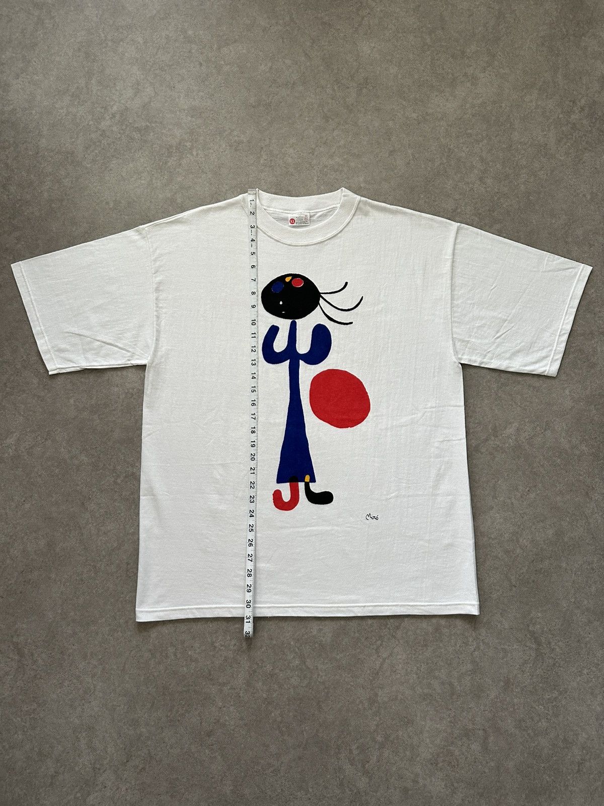 Vintage Vintage Joan Miro Art Shirt 90’s Obscure Graphic Tee Size US XL / EU 56 / 4 - 10 Thumbnail