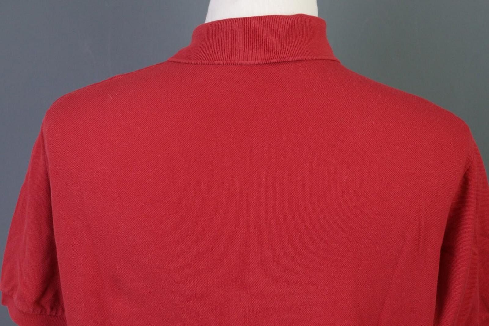 Lacoste Lacoste Red Short Sleeve Polo Shirt Size 6 / XL Size US M / EU 48-50 / 2 - 9 Thumbnail