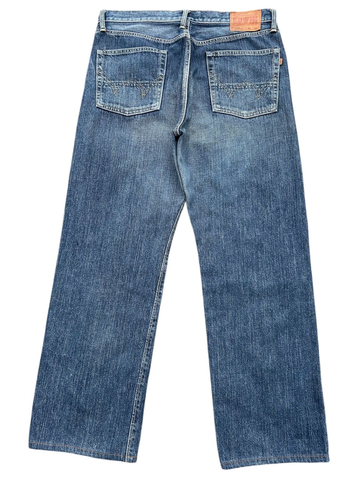 Kapital Vintage Edwin 505zx Selvedge Distressed Denim Jeans Size US 36 / EU 52 - 2 Thumbnail