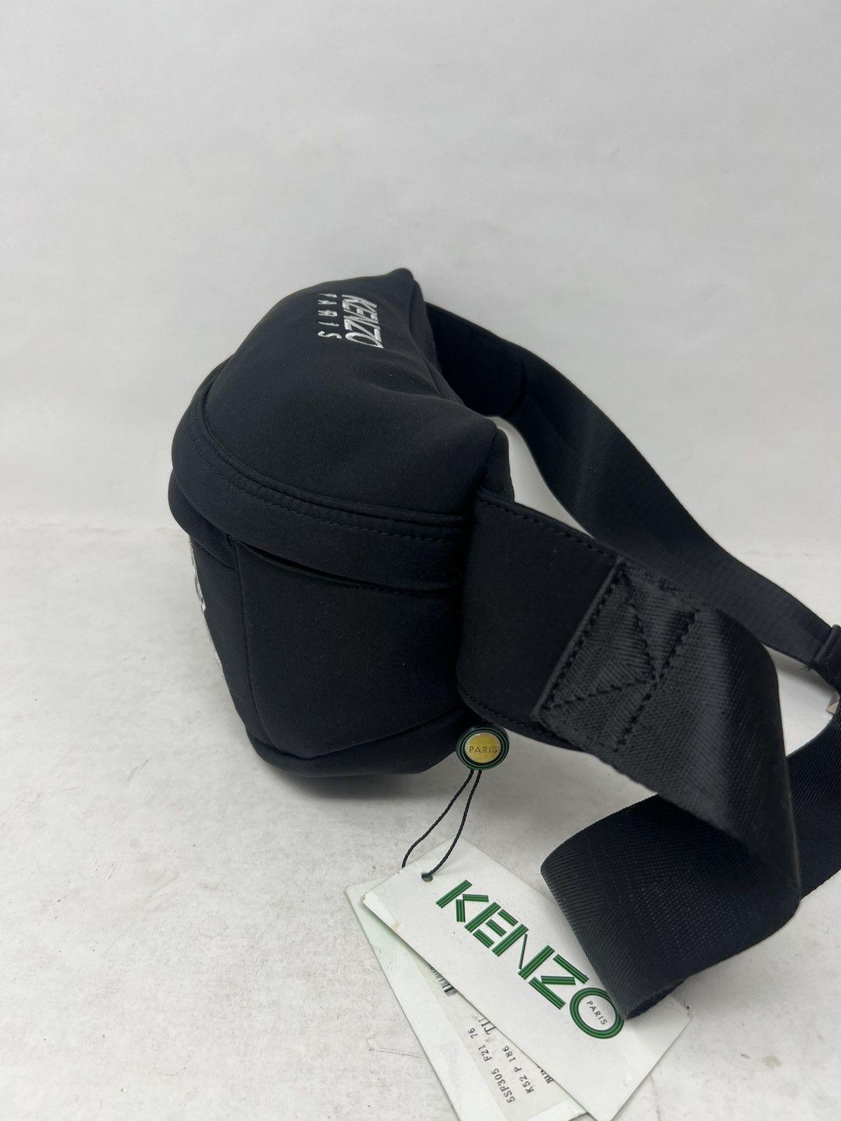 Kenzo Kenzo Paris Black Neoprene Sukajan Belt Bag Size ONE SIZE - 3 Thumbnail