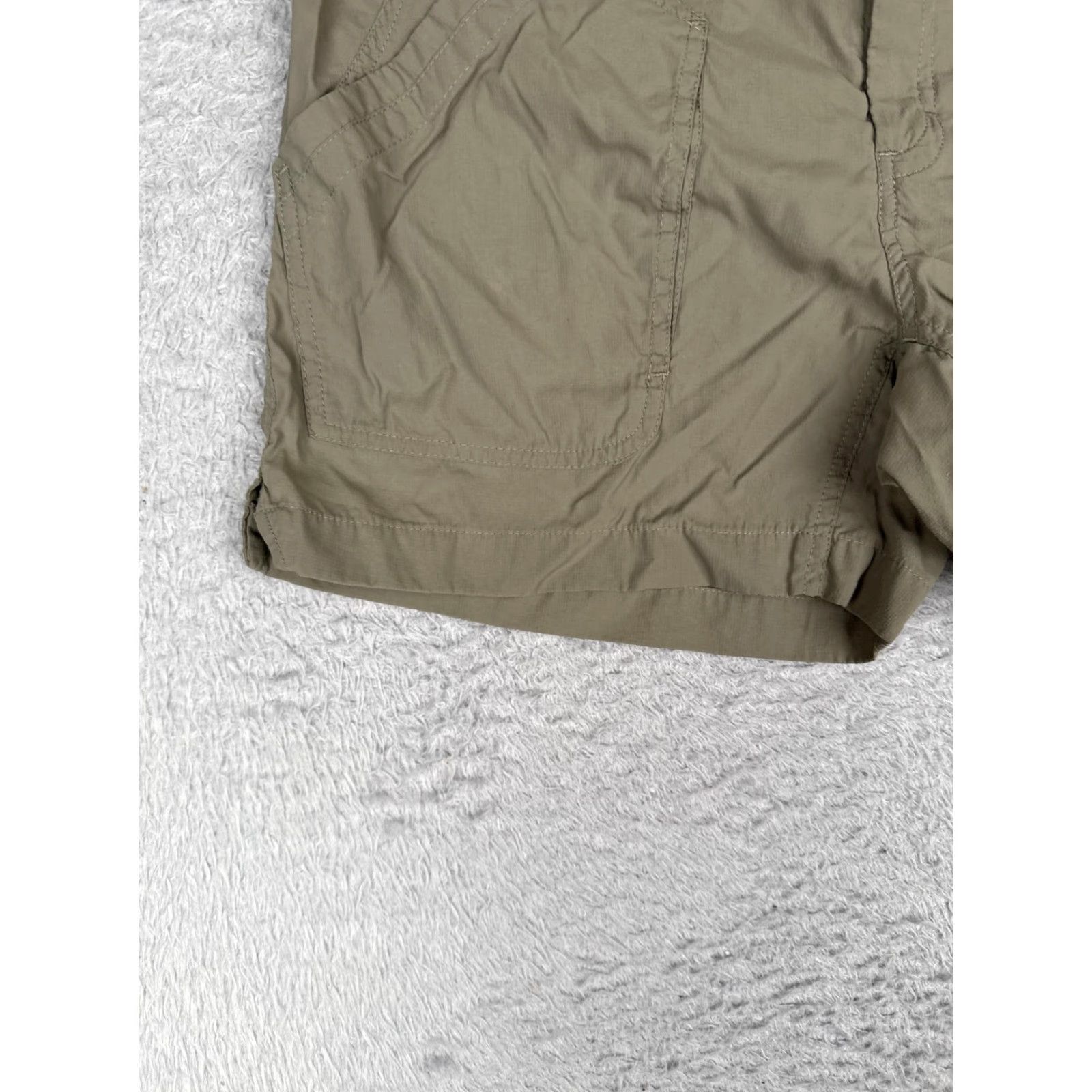 The North Face The North Face Womens Cargo Shorts 10 Green Nylon Hiking Pockets Outdoor Casual Activewear Size 32" / US 10 / IT 46 - 3 Thumbnail