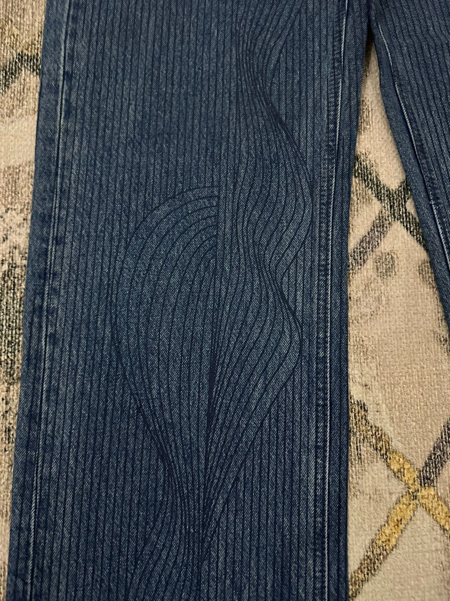 Y/Project Y/PROJECT Vine Embroidery Denim in Blue Indigo Size S Size US 30 / EU 46 - 2 Thumbnail