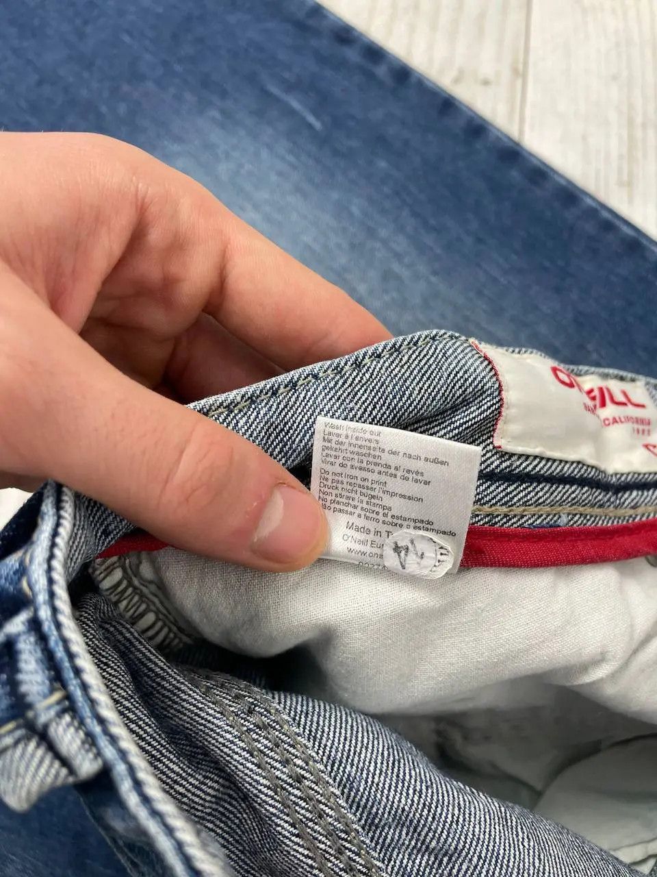 O'Neill Vintage ONeill Denim Jeans Big Logo Surf Baggy 90s Size US 32 / EU 48 - 9 Thumbnail