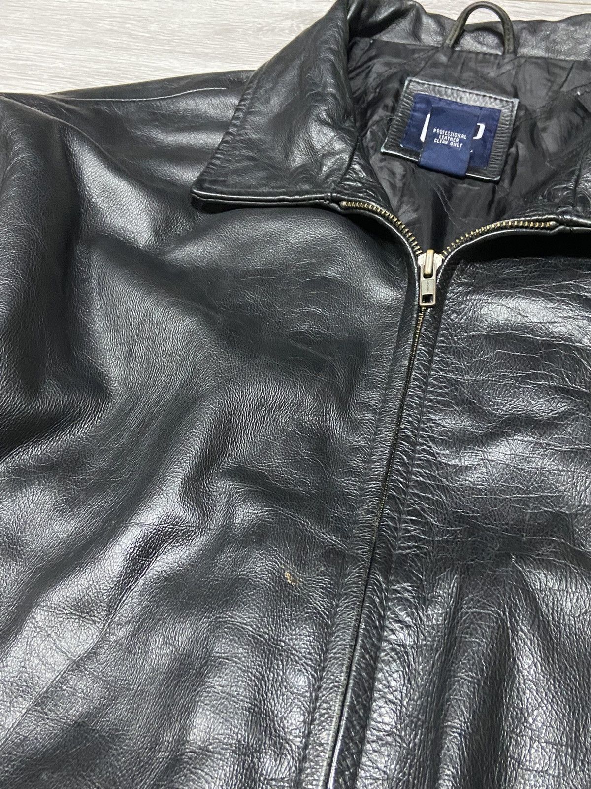 Gap GAP vintage leather jacket zip up Size US XXL / EU 58 / 5 - 9 Thumbnail
