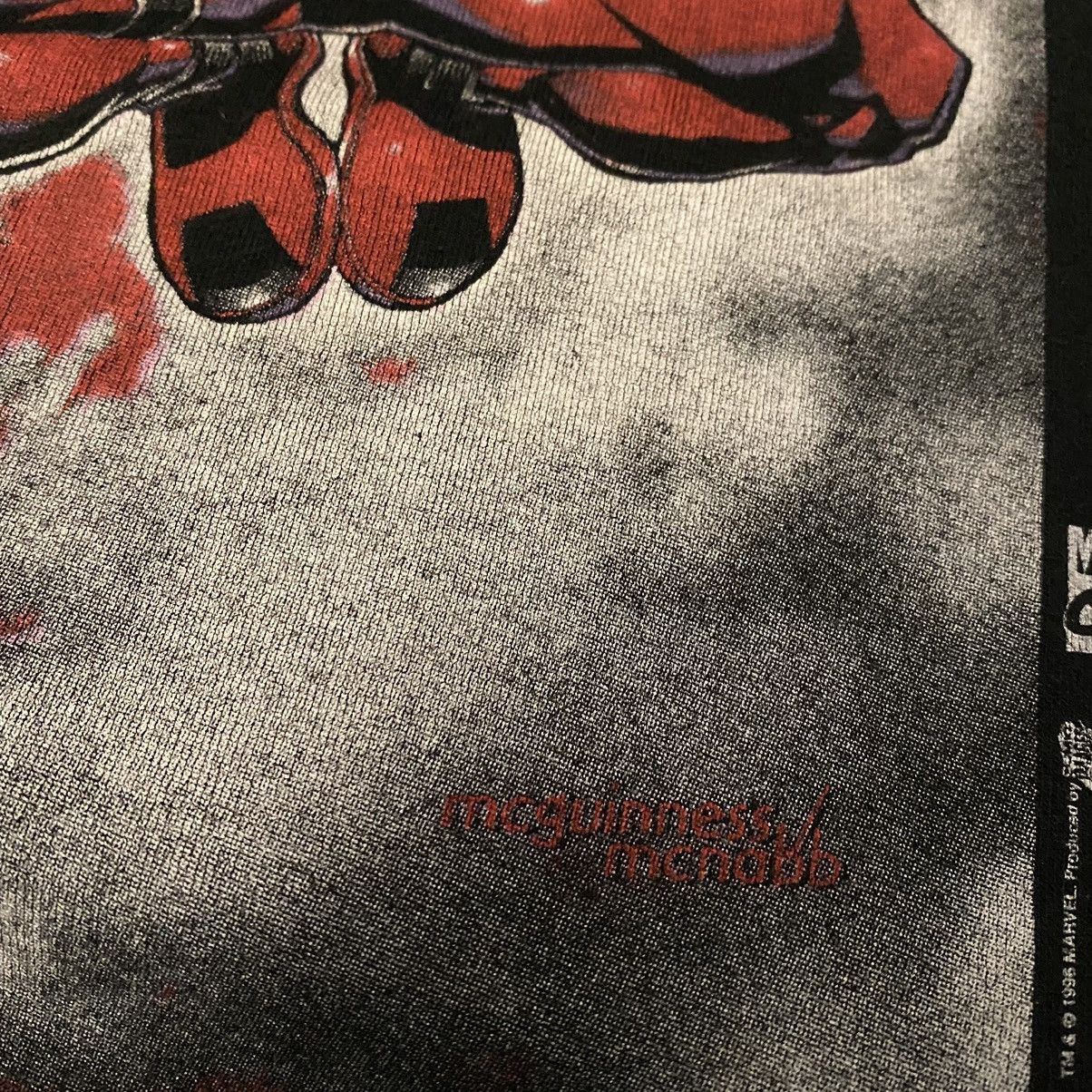Marvel Comics × Vintage 1996 Deadpool Mcguinness and Mcnabb Marvel Comics Rare Size US XL / EU 56 / 4 - 3 Thumbnail