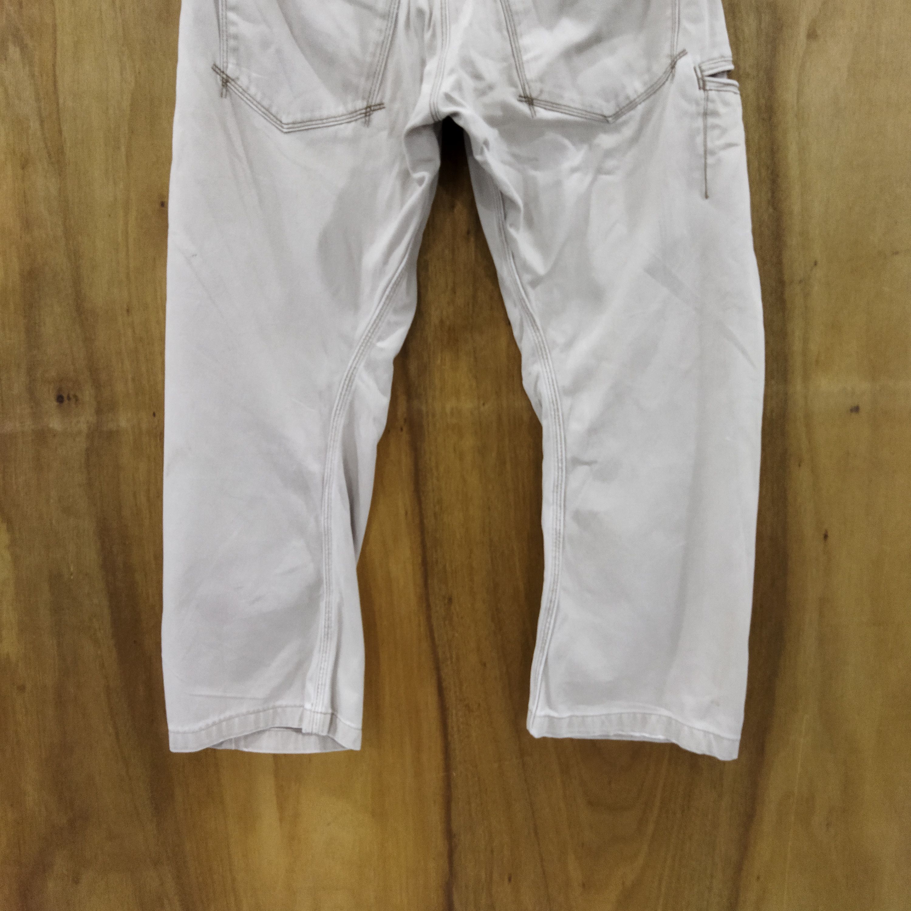 Japanese Brand EVENRIVER FADED DARK CREAM CARGO PANTS Size US 30 / EU 46 - 9 Thumbnail