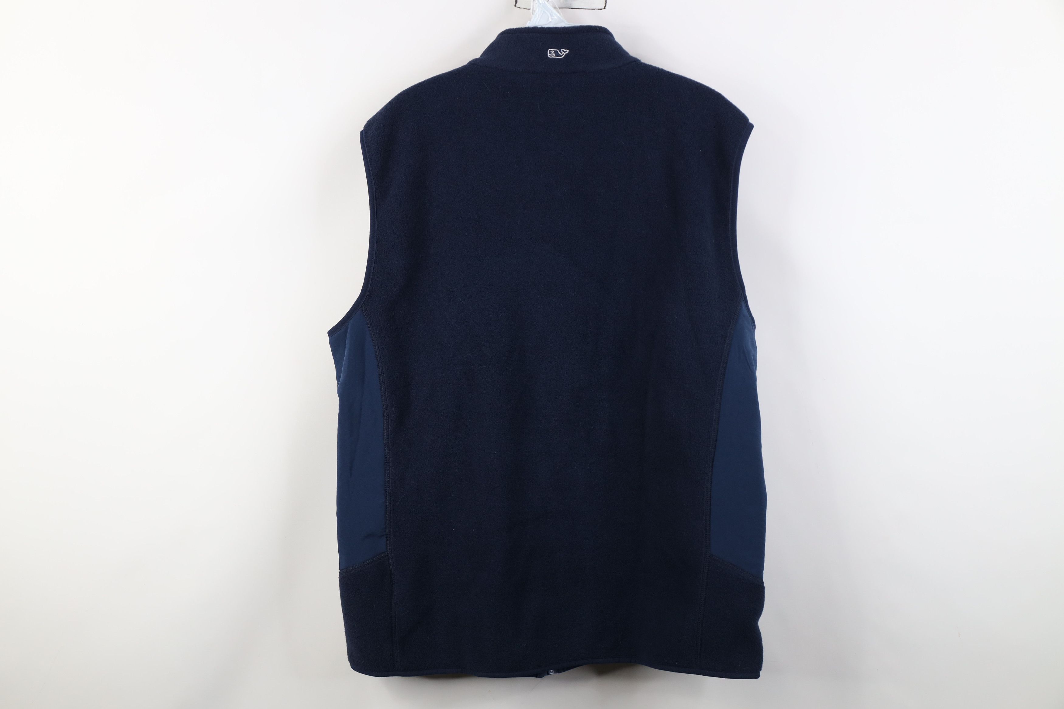 Vineyard Vines Vineyard Vines Fleece Harbor Full Zip Vest Jacket Navy Blue Size US L / EU 52-54 / 3 - 13 Thumbnail