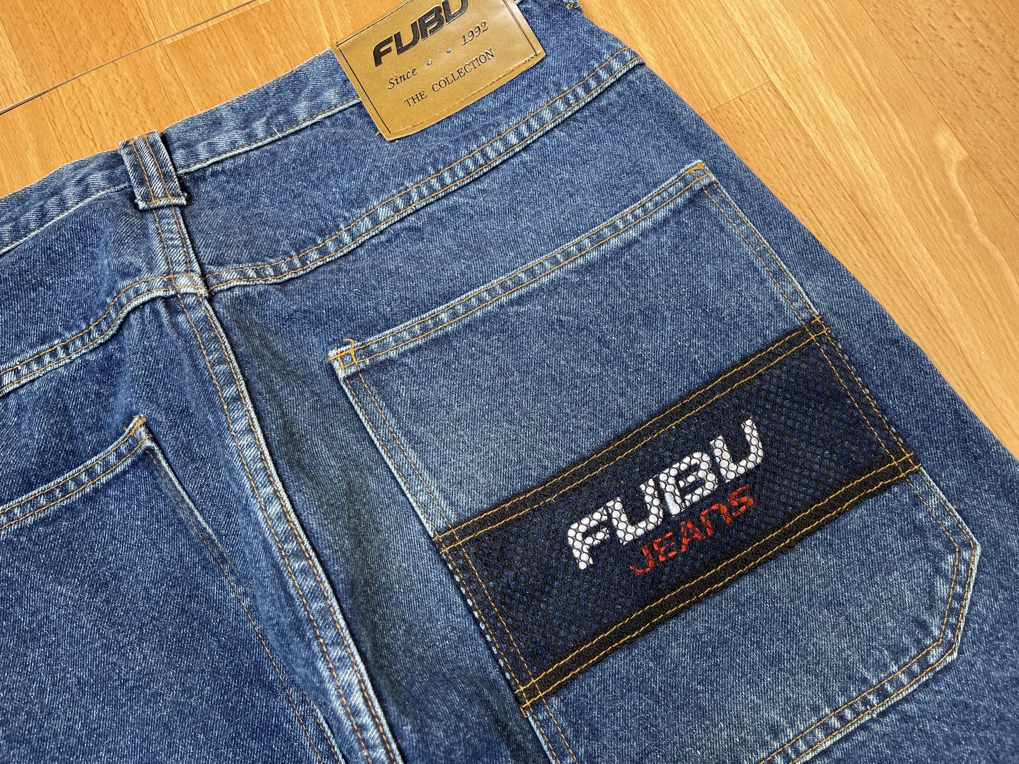 Fubu FUBU jeans, vintage baggy jeans, 90s hip hop skater Y2K 38 Size US 38 / EU 54 - 7 Thumbnail
