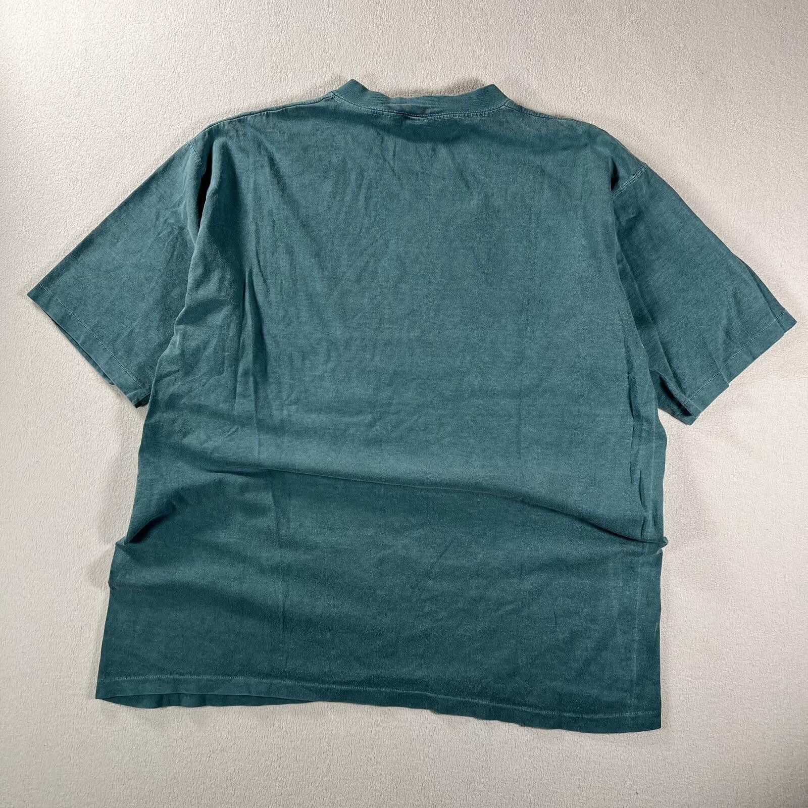 Gap Vintage 90s Gap Over dyed Single Stitch Cotton Tee Size US L / EU 52-54 / 3 - 3 Thumbnail