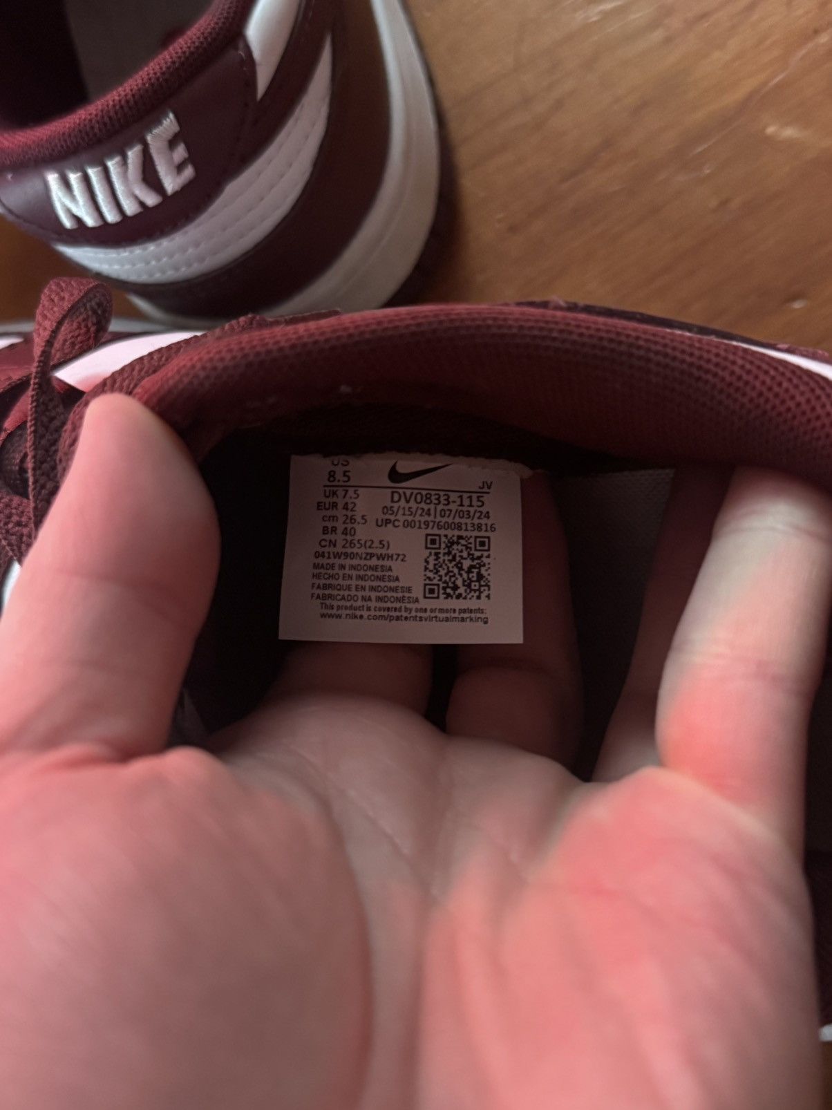 Nike Nike Dunk Low Redwood Size US 8.5 / EU 41-42 - 9 Thumbnail