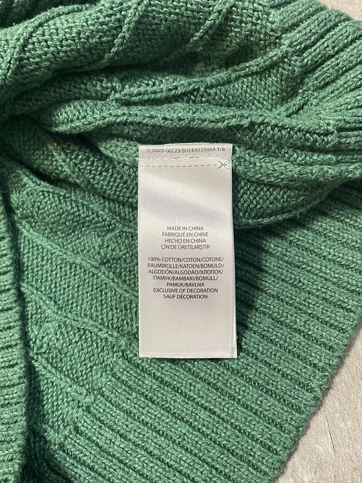 Polo Ralph Lauren Polo Ralph Lauren Cable Knit Sweater Vintage 90s Y2k Luxury Size US XL / EU 56 / 4 - 4 Thumbnail