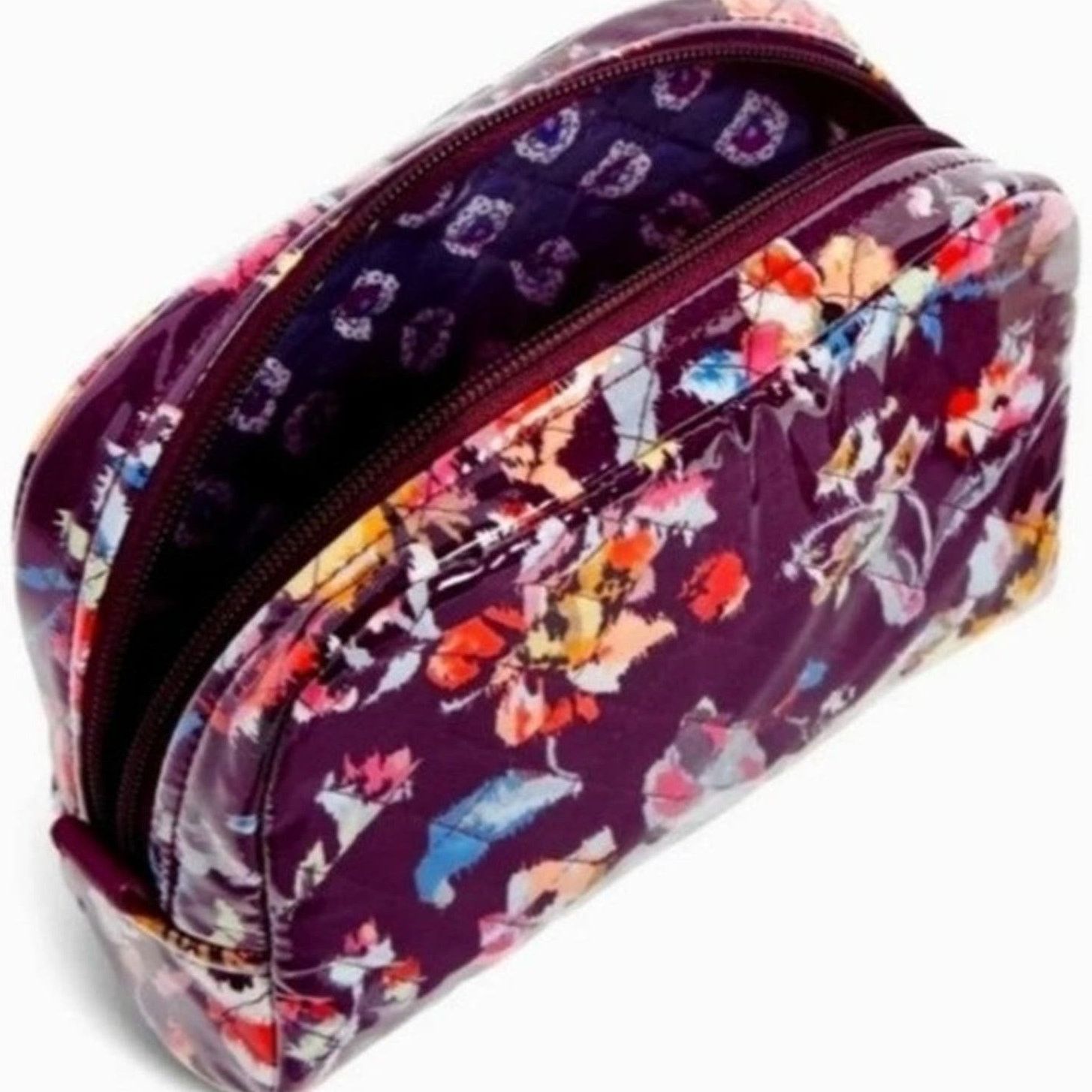 Vera Bradley Vera Bradley Medium Cosmetic Bag w/ Tags, 7.75"x5.75"x2.75" Size ONE SIZE - 1 Thumbnail