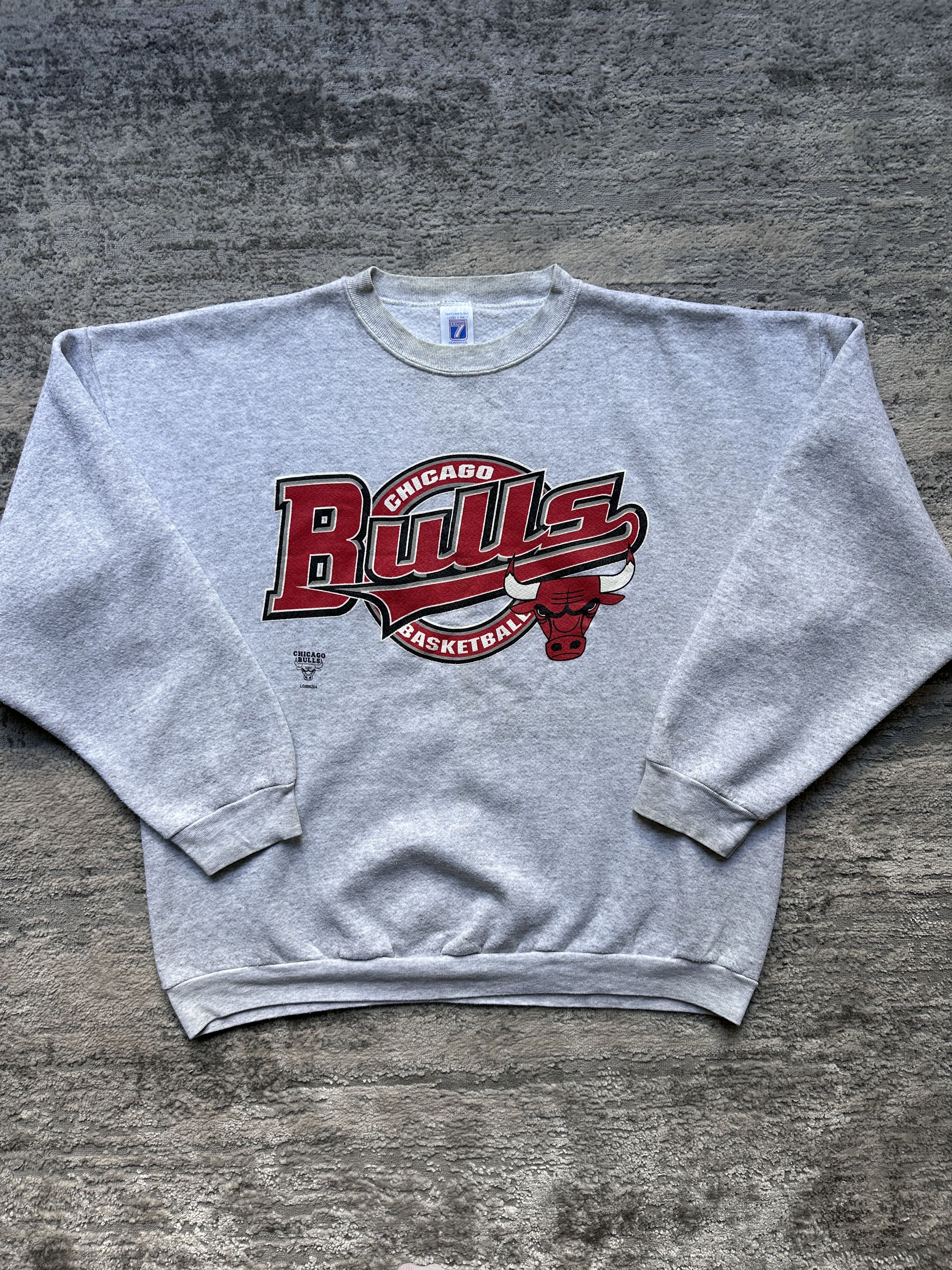 NBA Chicago Bulls vintage sweatshirt nba Size US XL / EU 56 / 4 - 1 Thumbnail