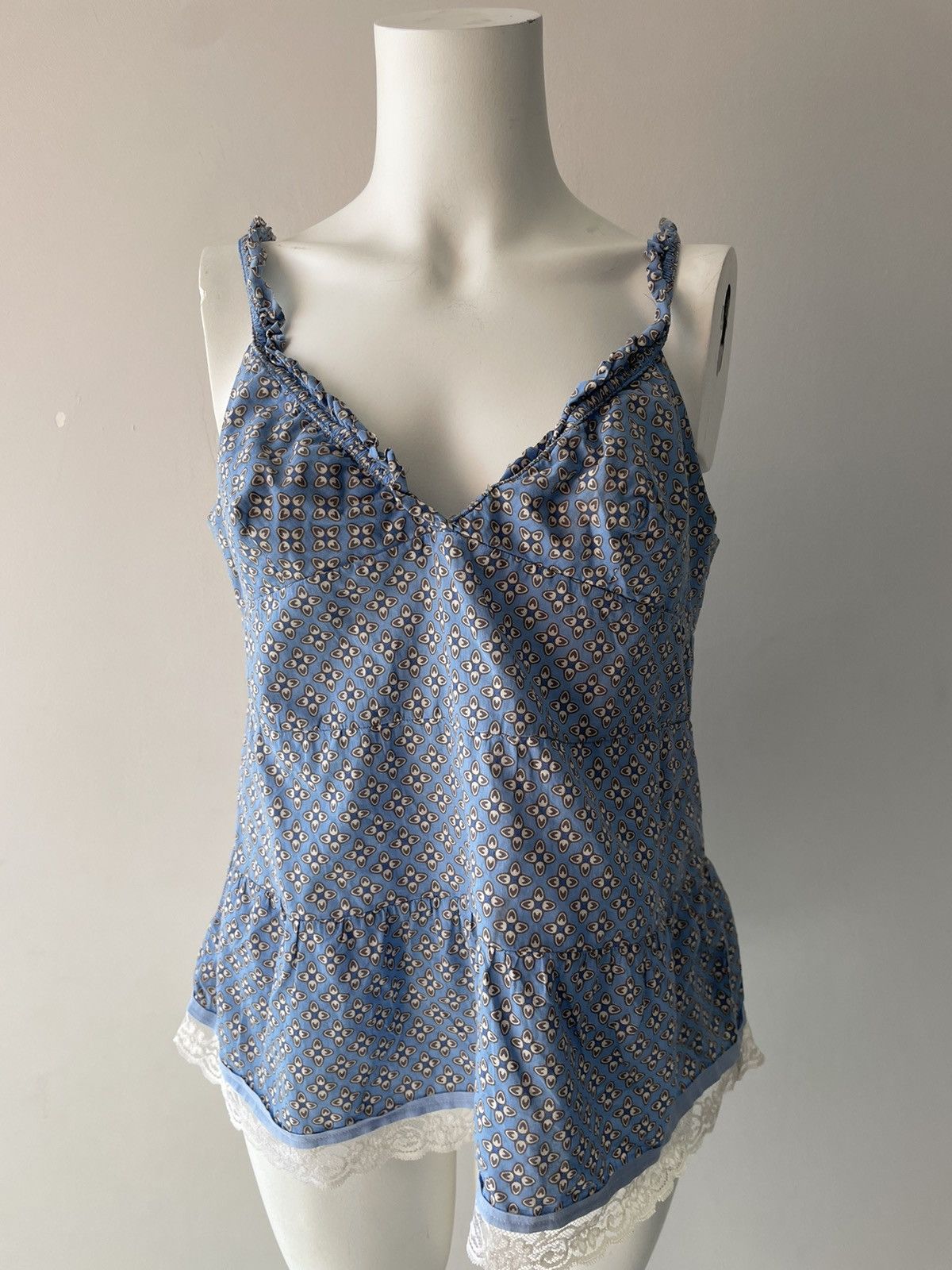 Benetton Benetton blouse Size L / US 10 / IT 46 - 9 Thumbnail