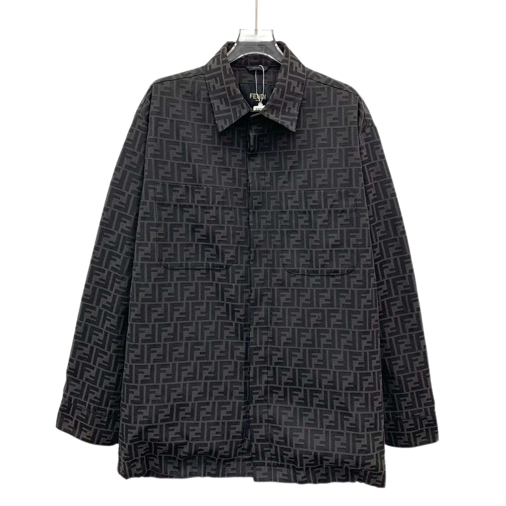 Fendi Fendi FF Monogram Button Up Shirt Size 54 Size US L / EU 52-54 / 3 - 1 Thumbnail