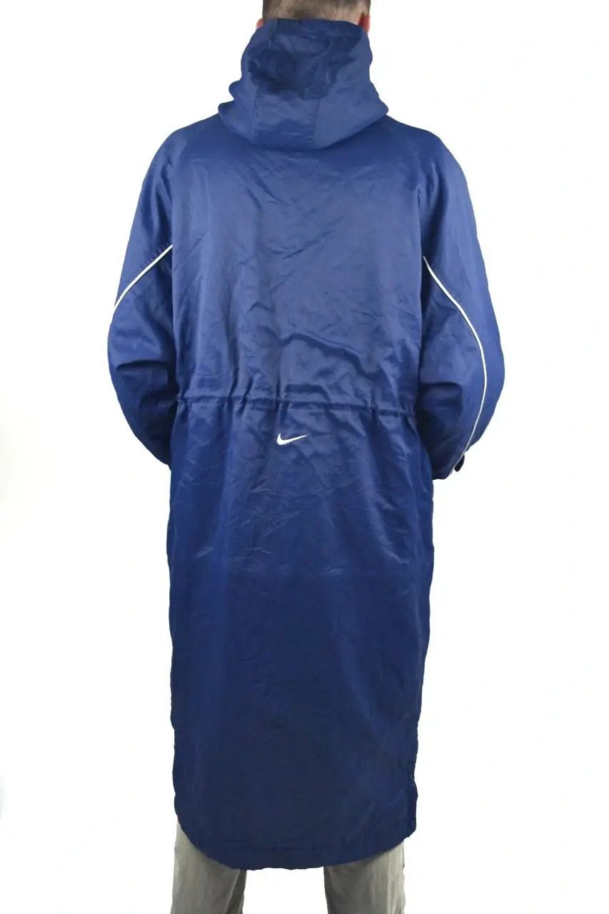 Japanese Brand × Nike Vintage Nike Parkas Long Jacket Mini Swoosh Size US L / EU 52-54 / 3 - 1 Thumbnail