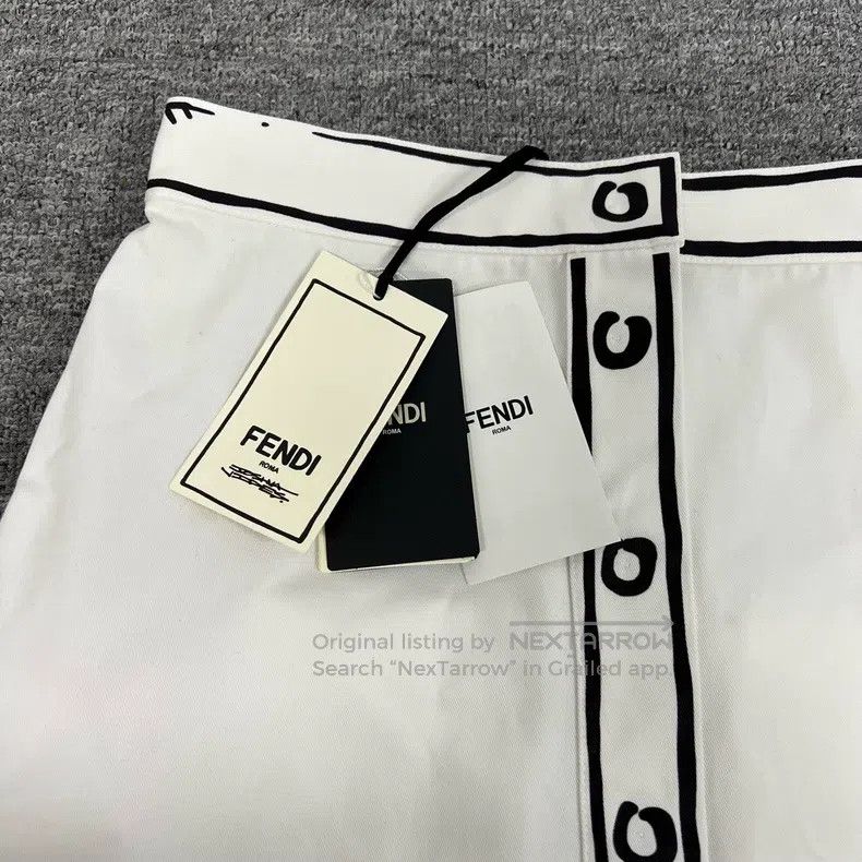 Fendi Fendi Californian Sky Comic Print Skirt Size 26" / US 2 / IT 38 - 3 Thumbnail