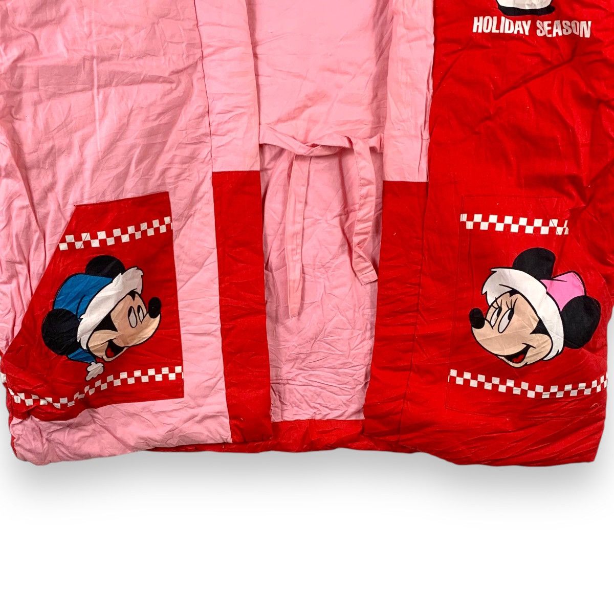 Disney Vintage DISNEY MICKEY MINNIE MOUSE Japan Kimono Jacket Size XL / US 12-14 / IT 48-50 - 5 Thumbnail
