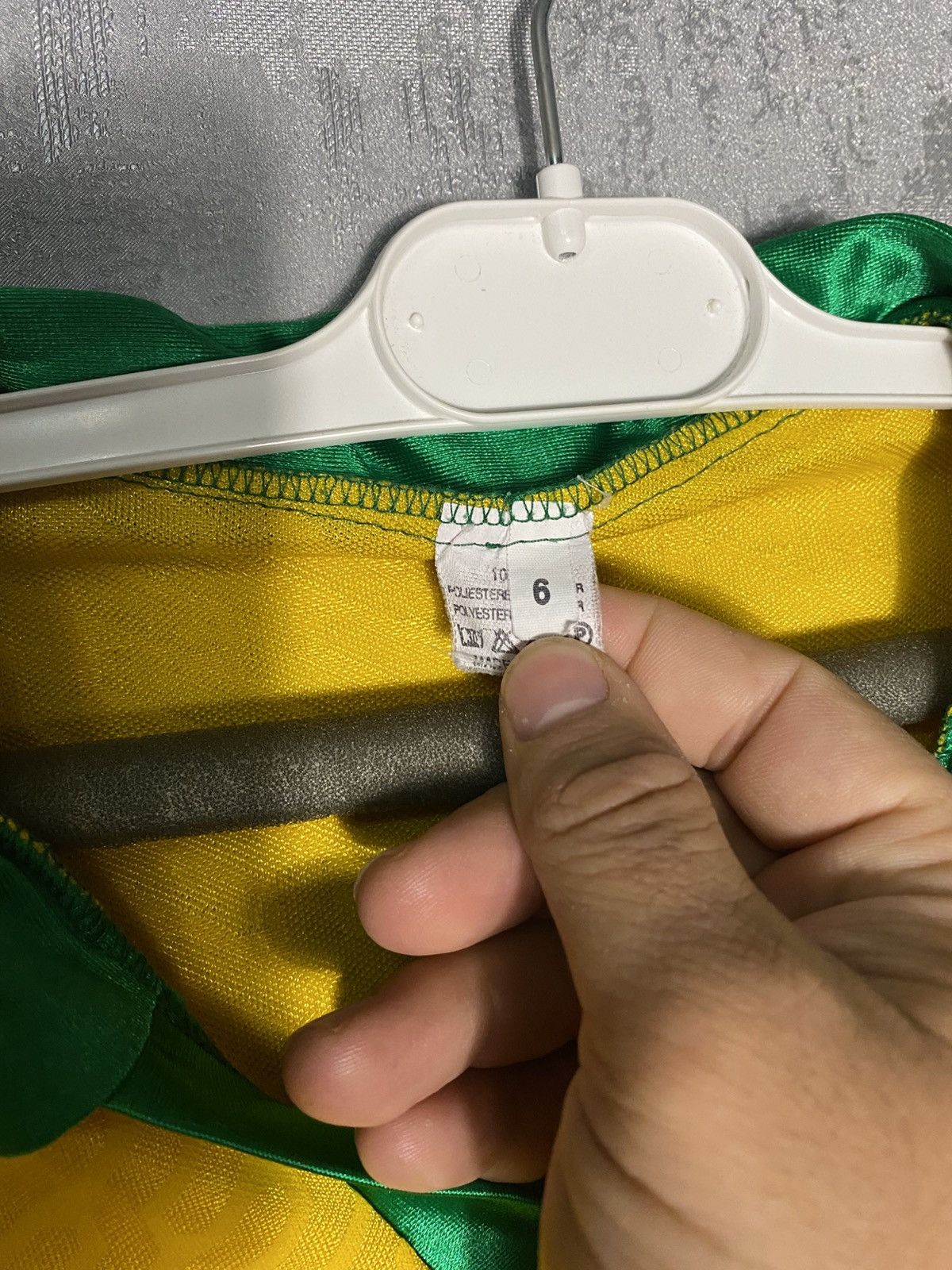 Vintage Vintage Brasil (Brazil) 80s Soccer Jersey Football Shirt 6 Size US XL / EU 56 / 4 - 4 Thumbnail