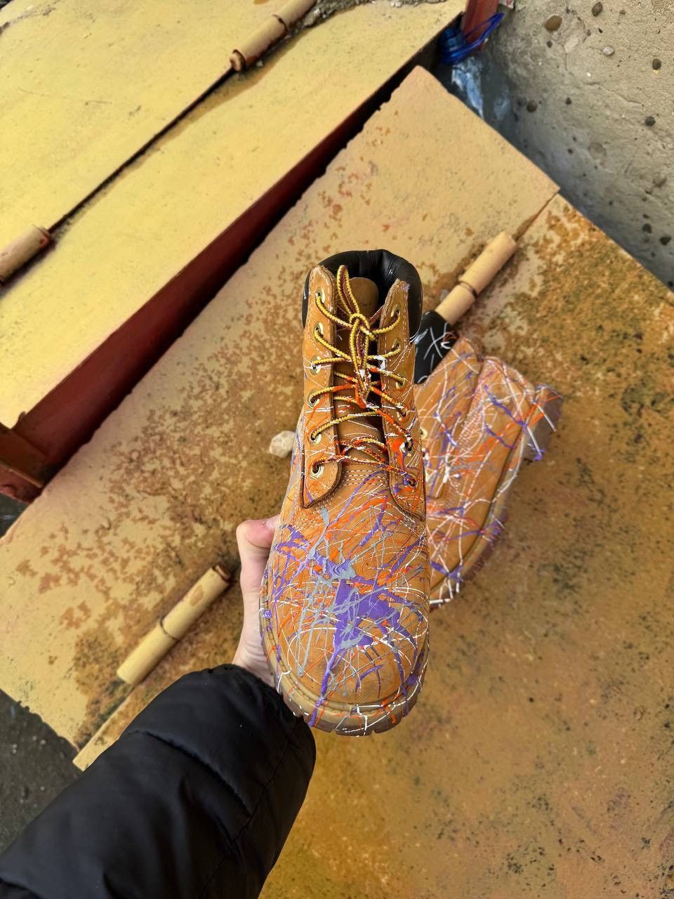 Japanese Brand × Timberland × Vintage Hype Gallery Dept style custom Timberland boots Size US 7 / EU 40 - 5 Thumbnail