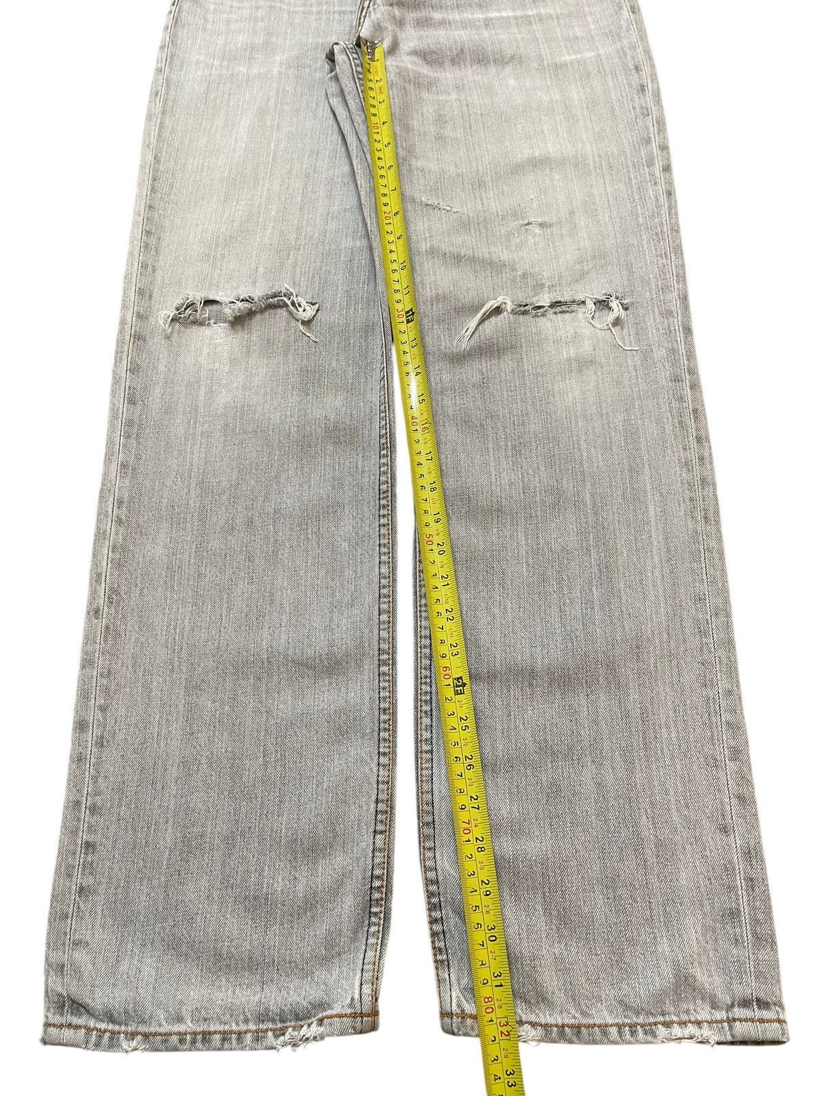 Levi's Vintage 90s Levis 702 Faded Wash Distressed Loose Jeans Size US 32 / EU 48 - 14 Thumbnail