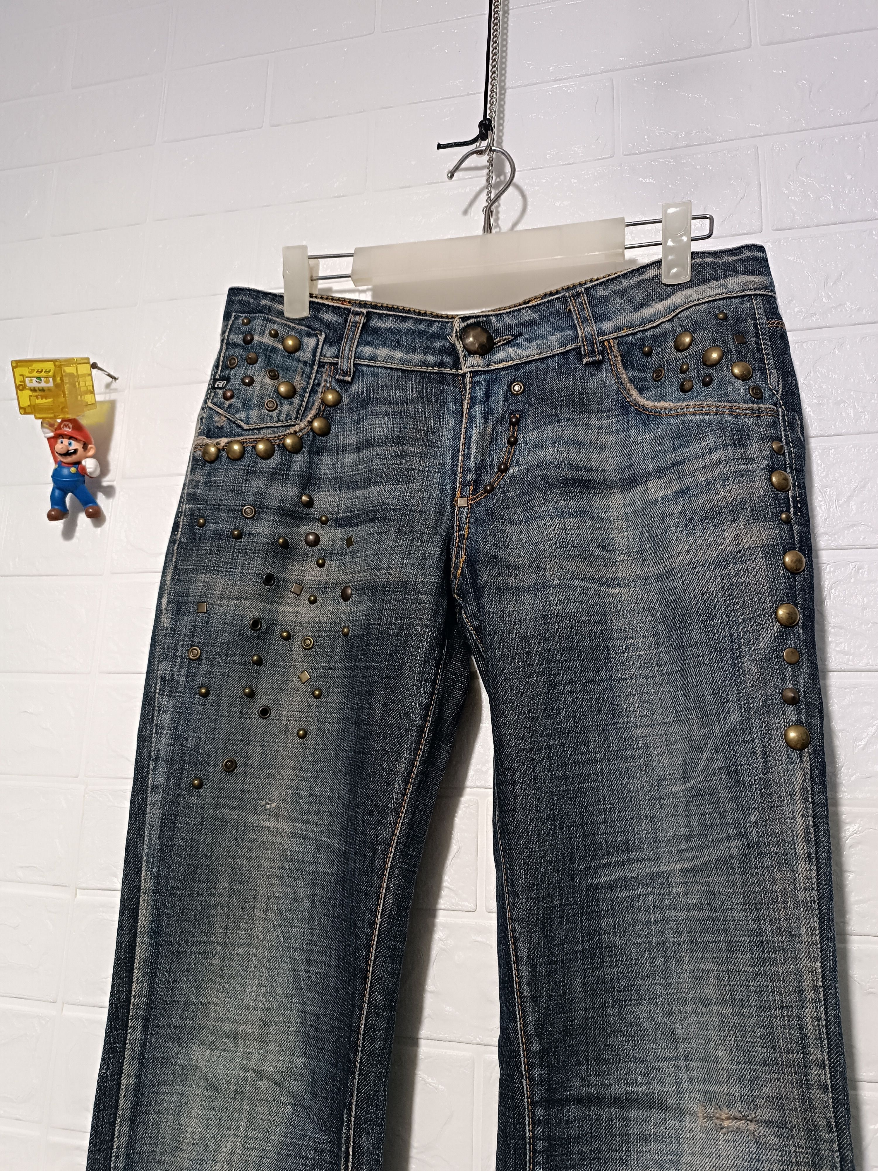 Miss Sixty Miss Sixty Low Rise Embellised Gladstone Size 27" / US 4 / IT 40 - 7 Thumbnail
