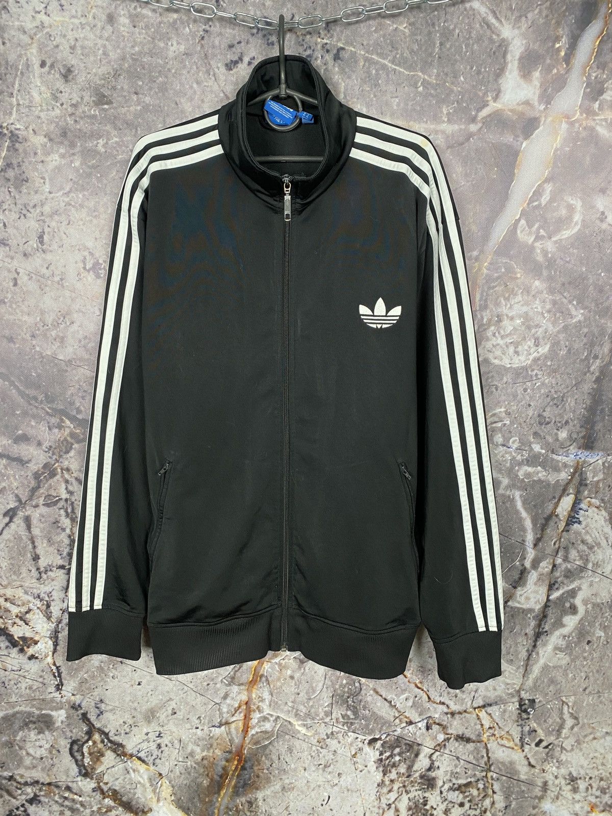 Vintage Adidas Firebird Track Top Jacket Original Trefoil Logo Size US XL / EU 56 / 4 - 1 Thumbnail
